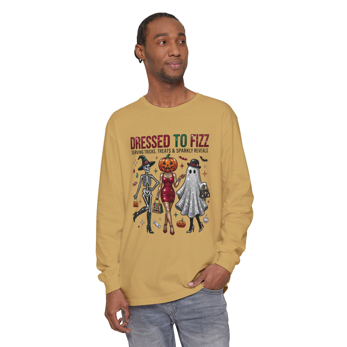 Dressed To Fizz Long Sleeve - Comfort Colors