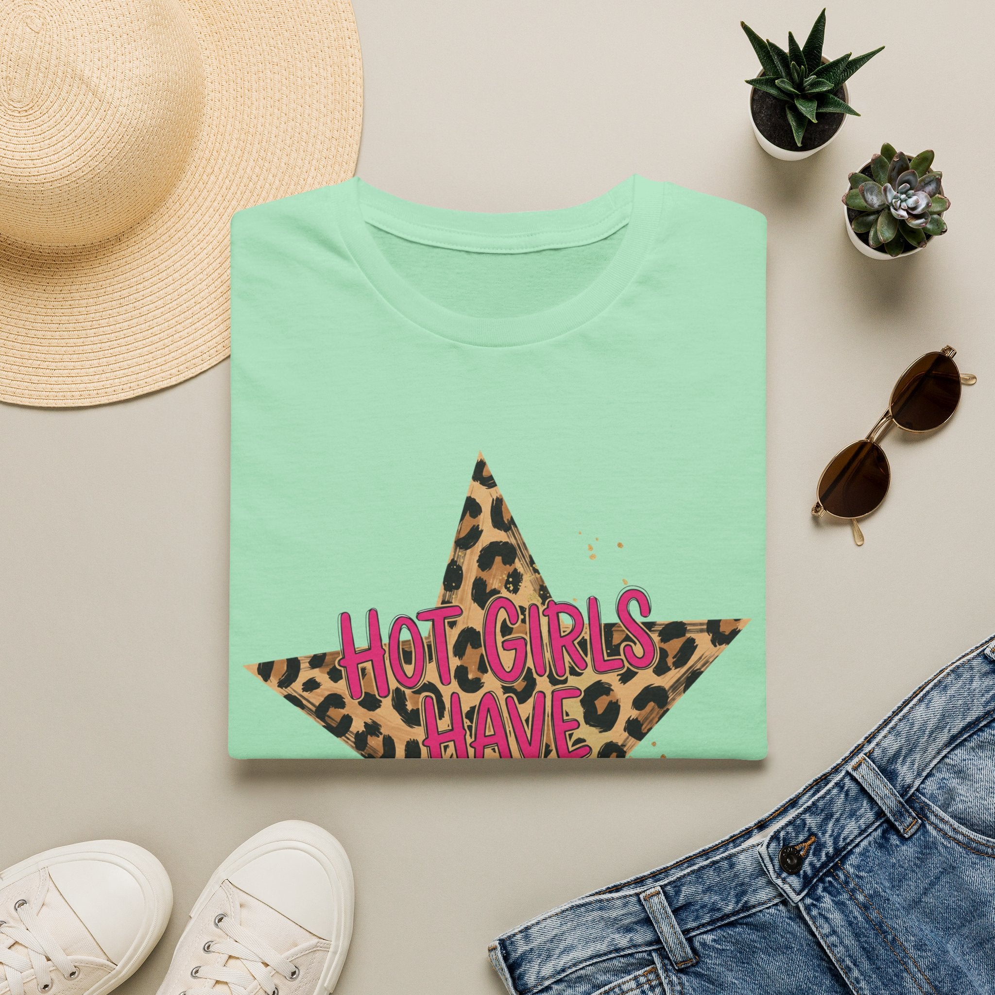 Hot Girls Have Anxiety Tee- Gildan