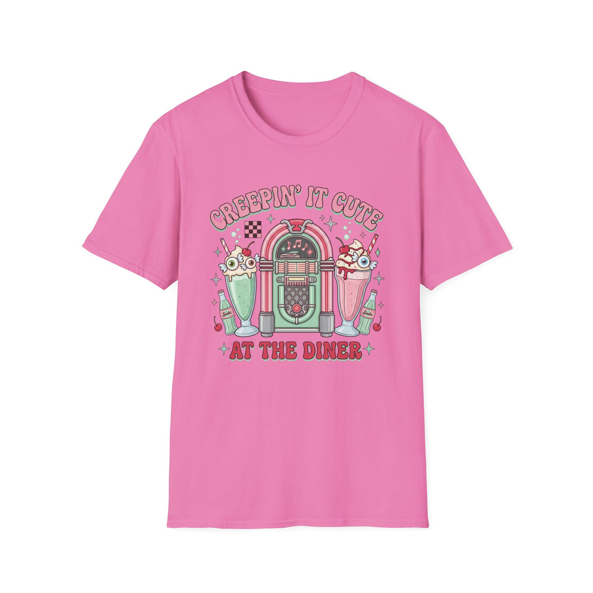 Creepin' It Cute Tee - Gildan
