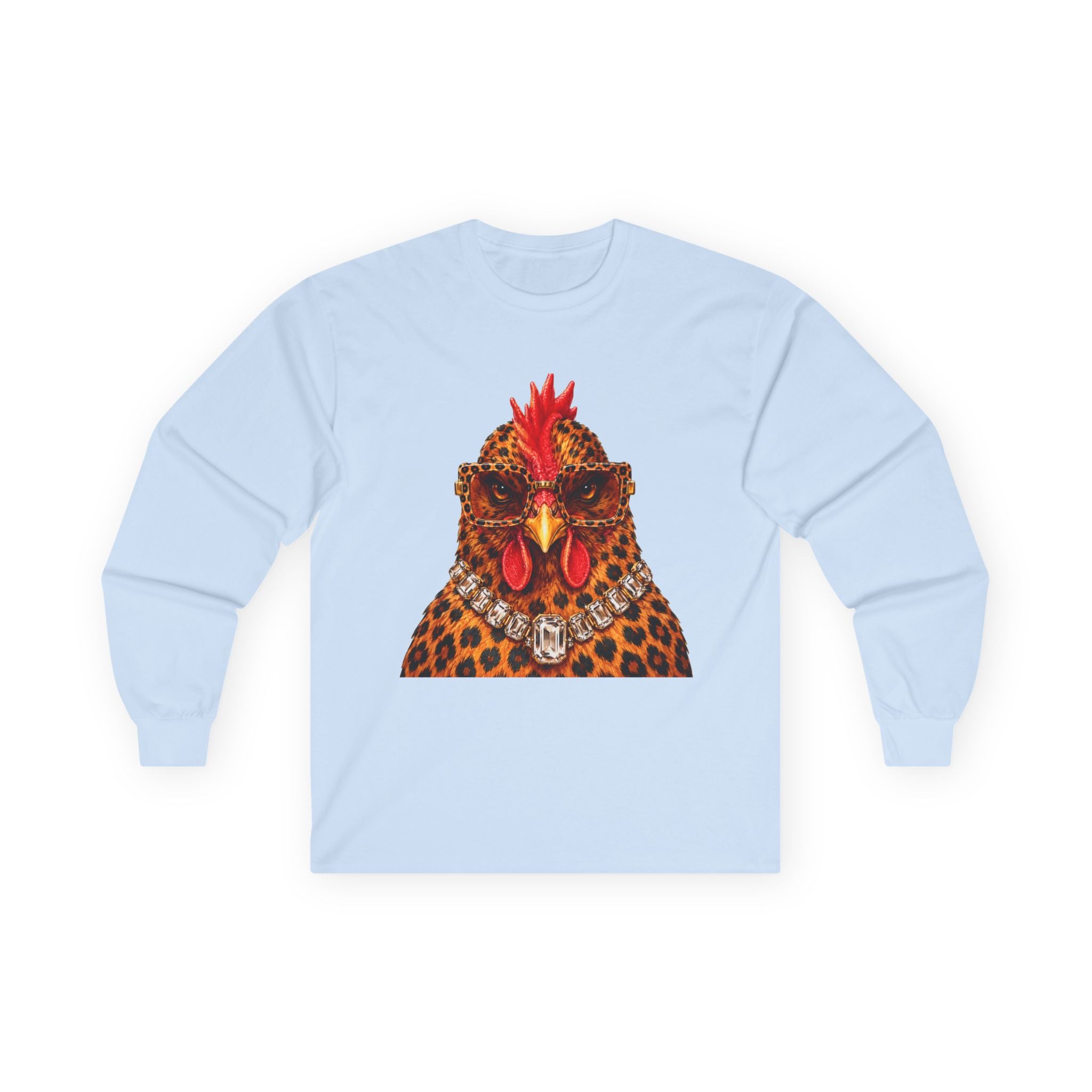 The Sassy Chicken Long Sleeve Tee - Gildan