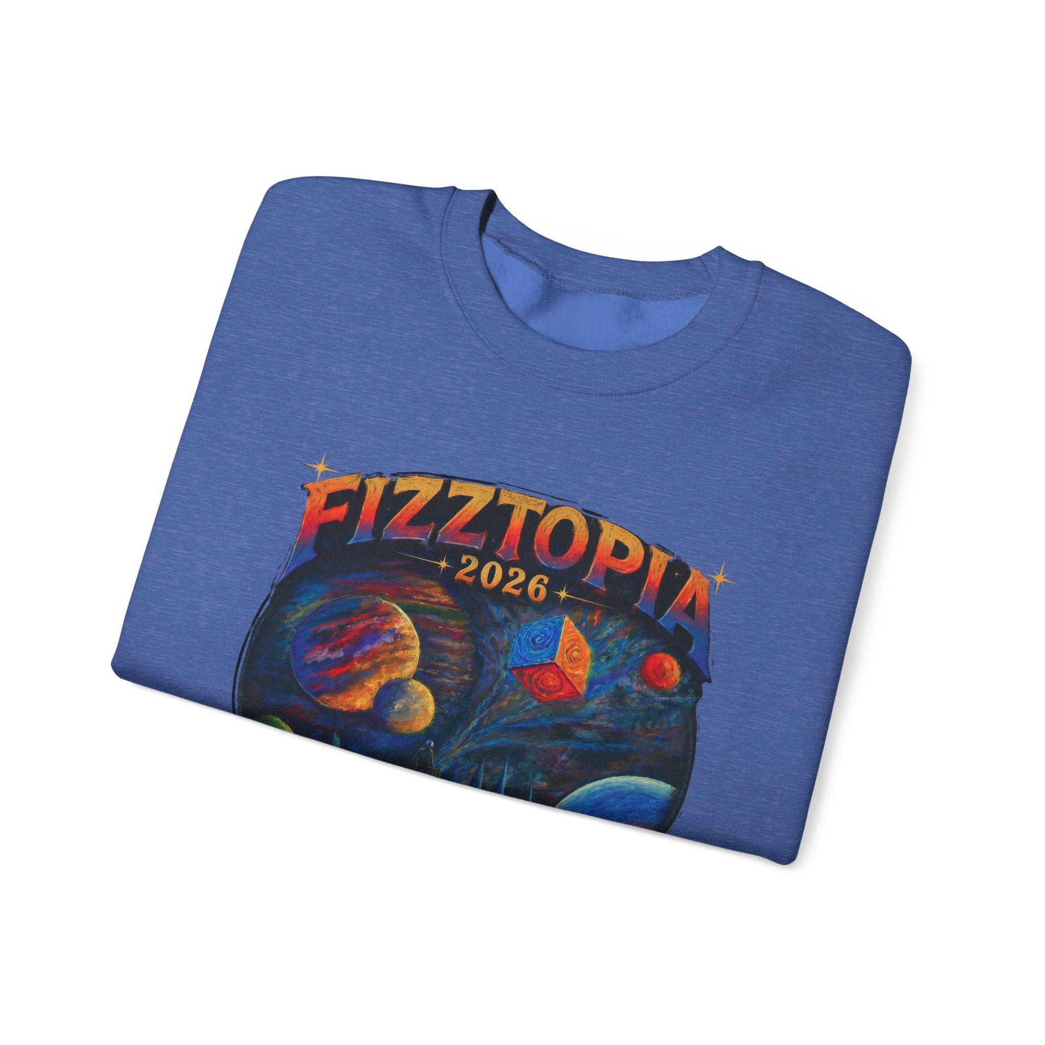 Daddy Ring Bomb's Fizztopia Galaxy Sweatshirt - Gildan
