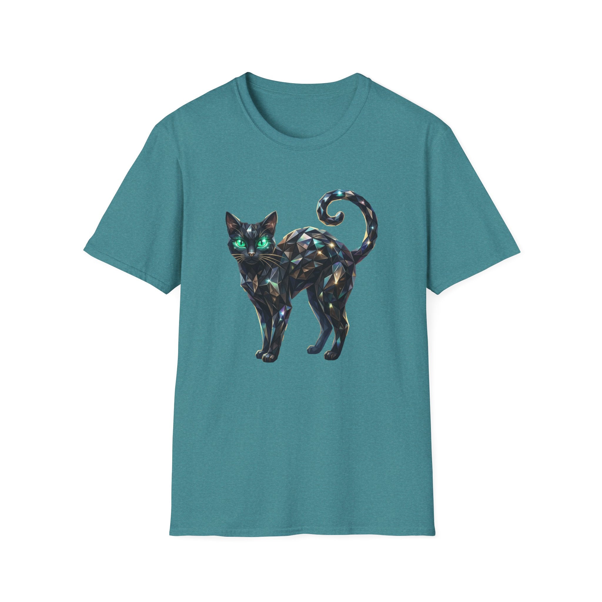 The Jeweled Cat Tee - Gildan