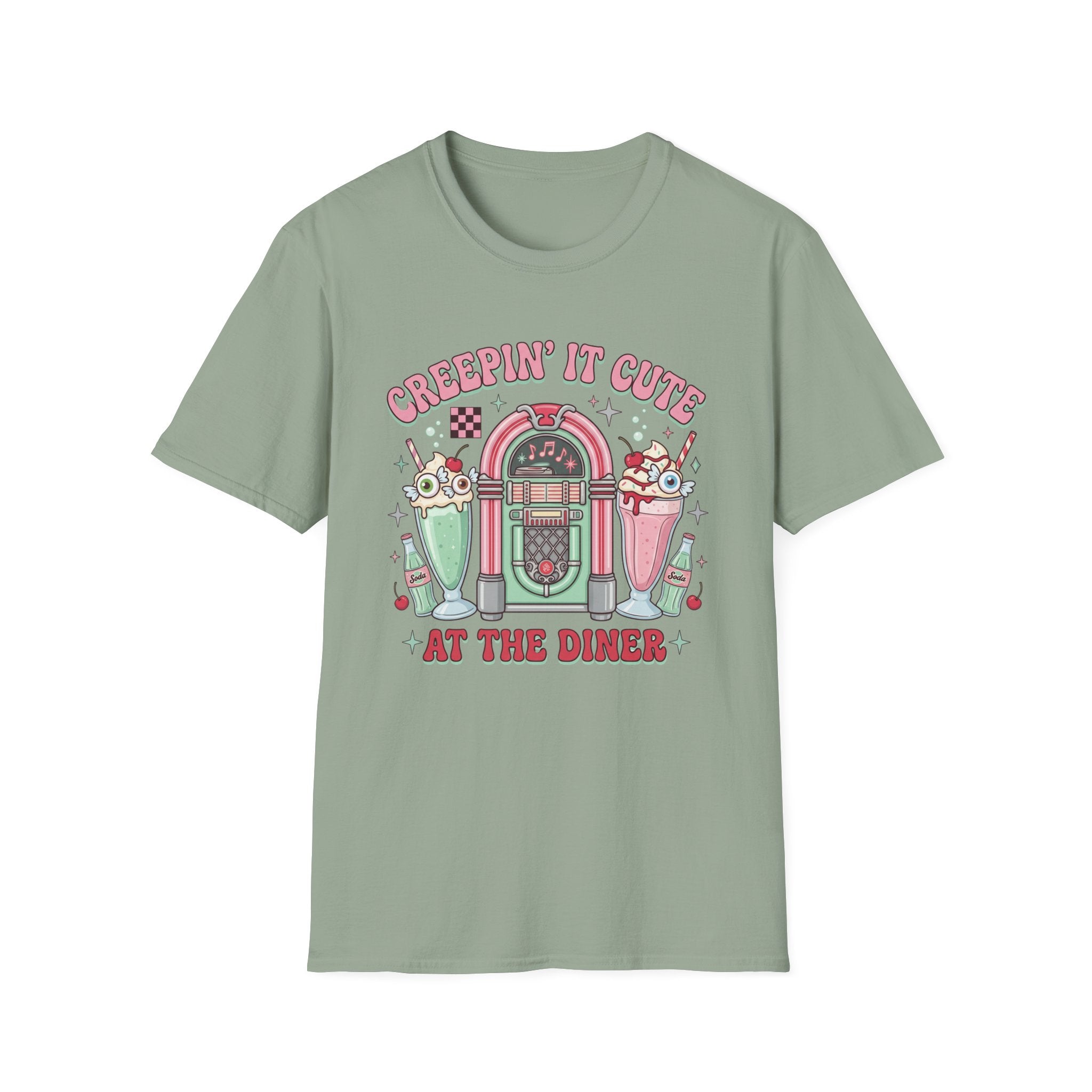 Creepin' It Cute Tee - Gildan