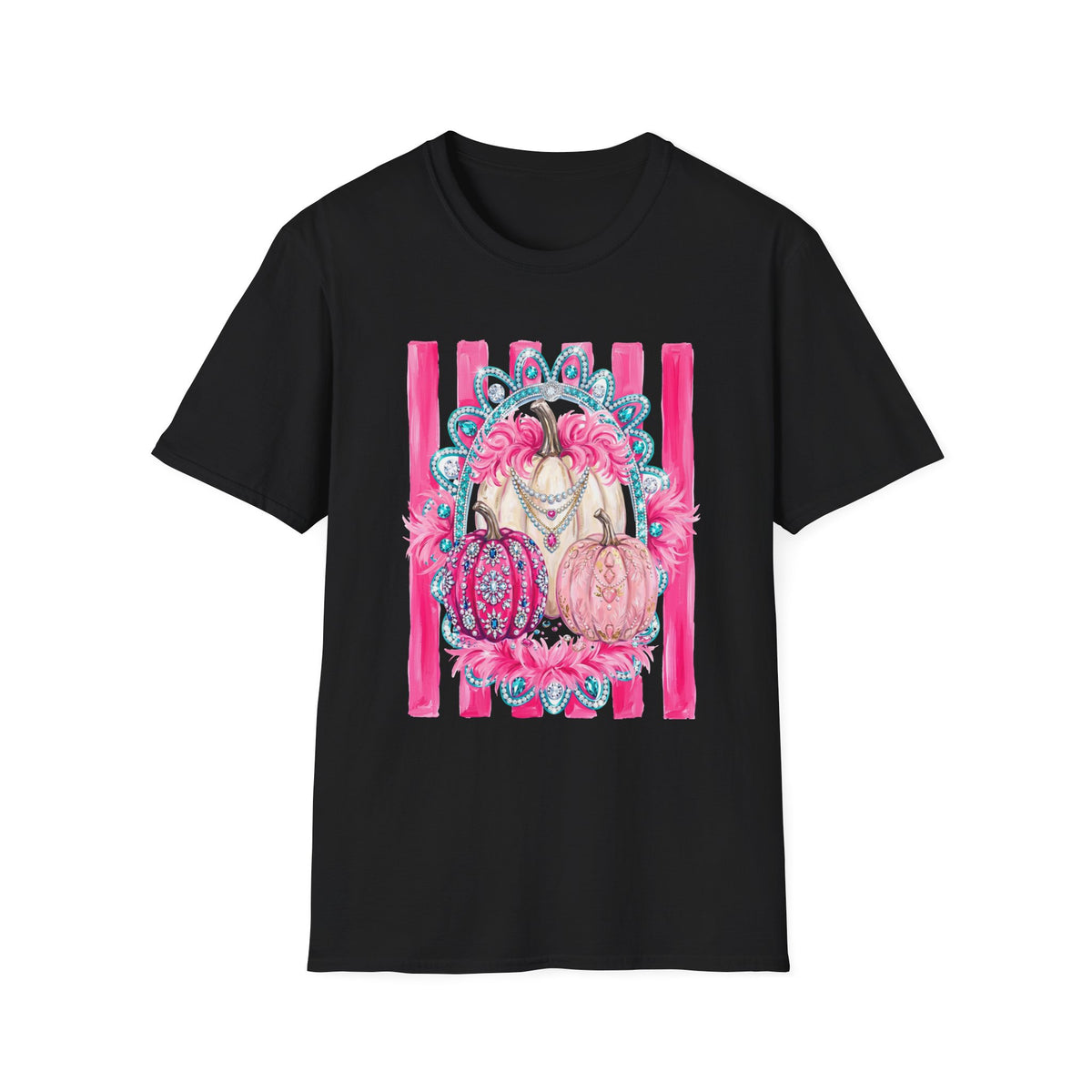 Pink Pumpkins Glam Tee - Gildan