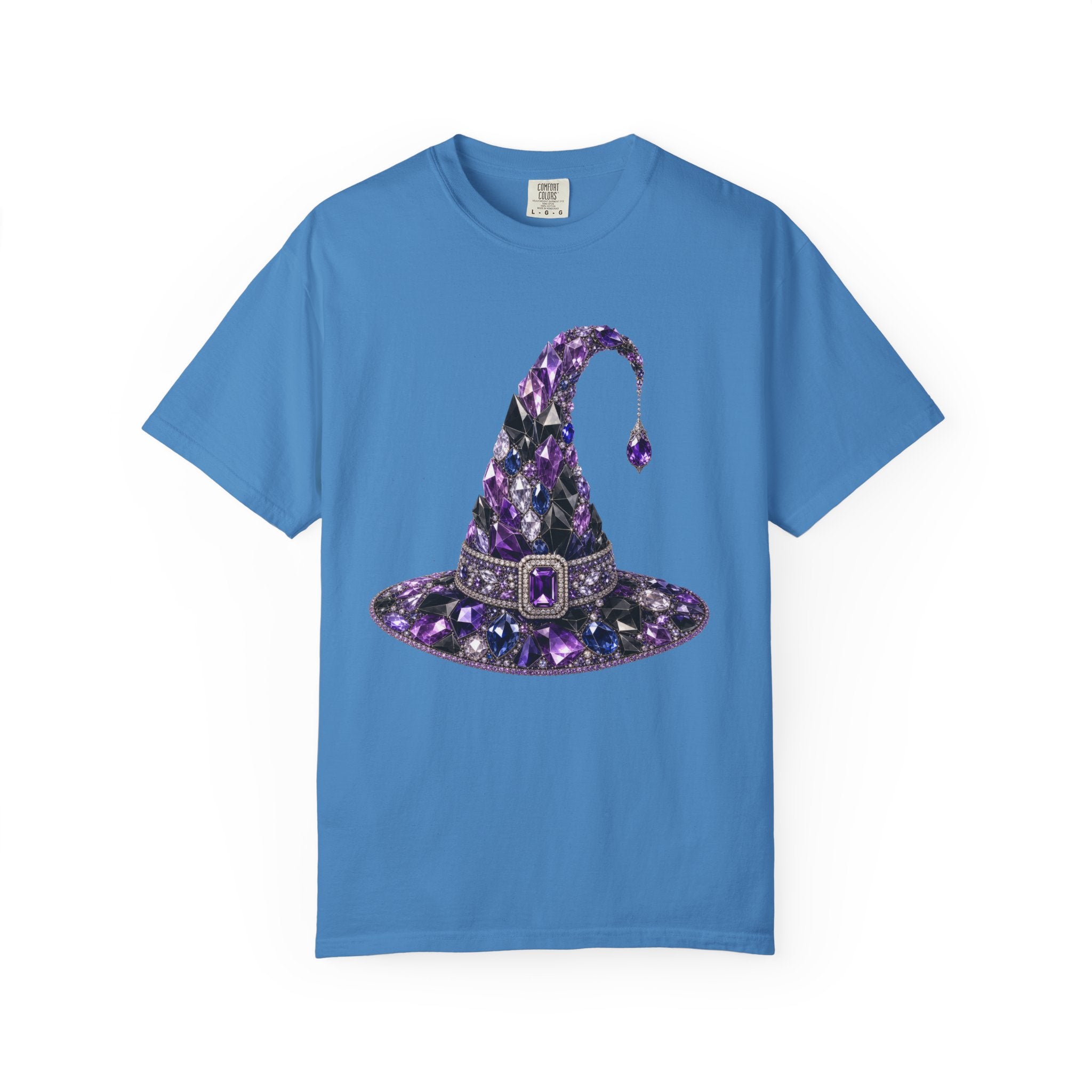 Jeweled Witches Hat Tee - Comfort Colors
