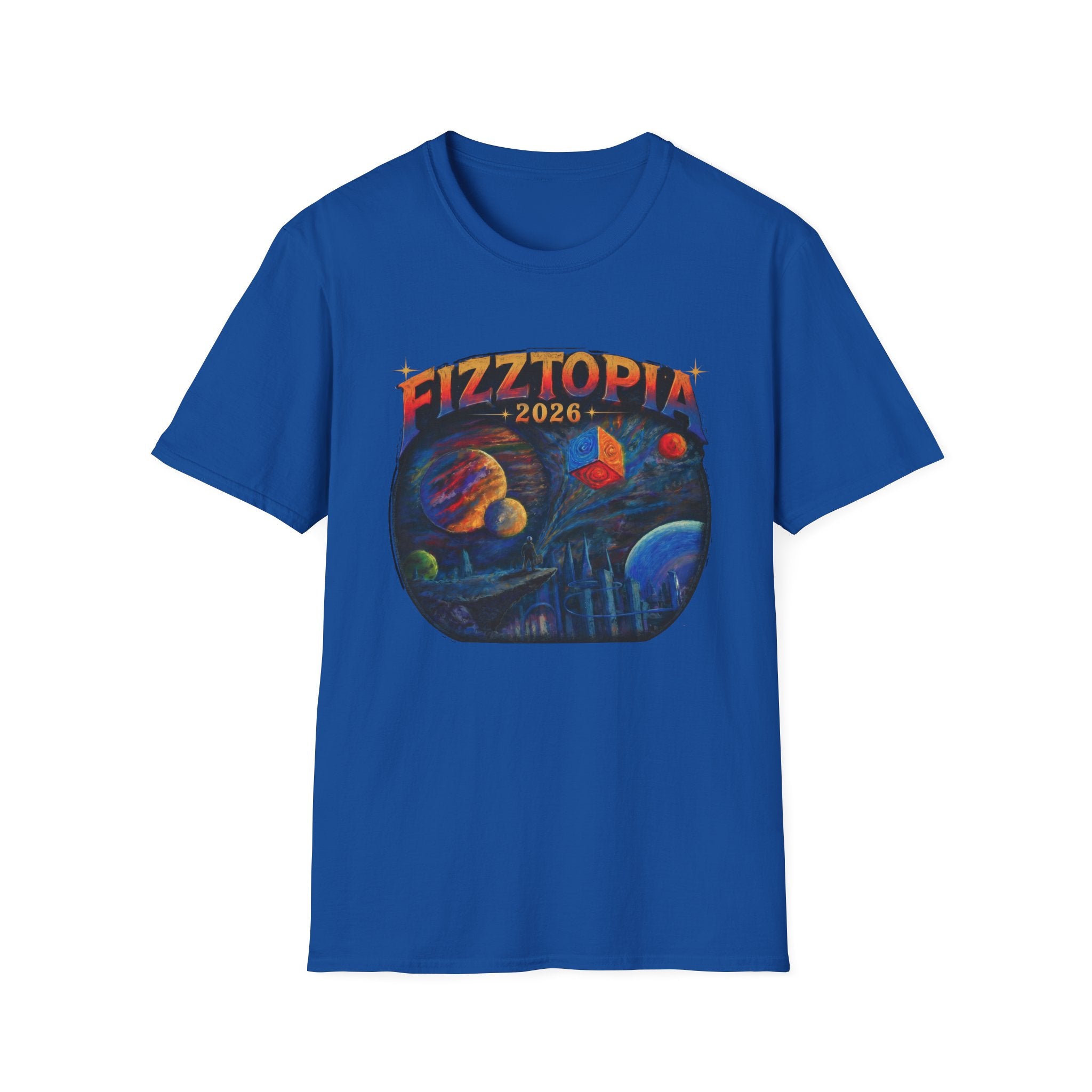 Daddy Ring Bomb's Fizztopia Galaxy Shirt - Gildan Tee
