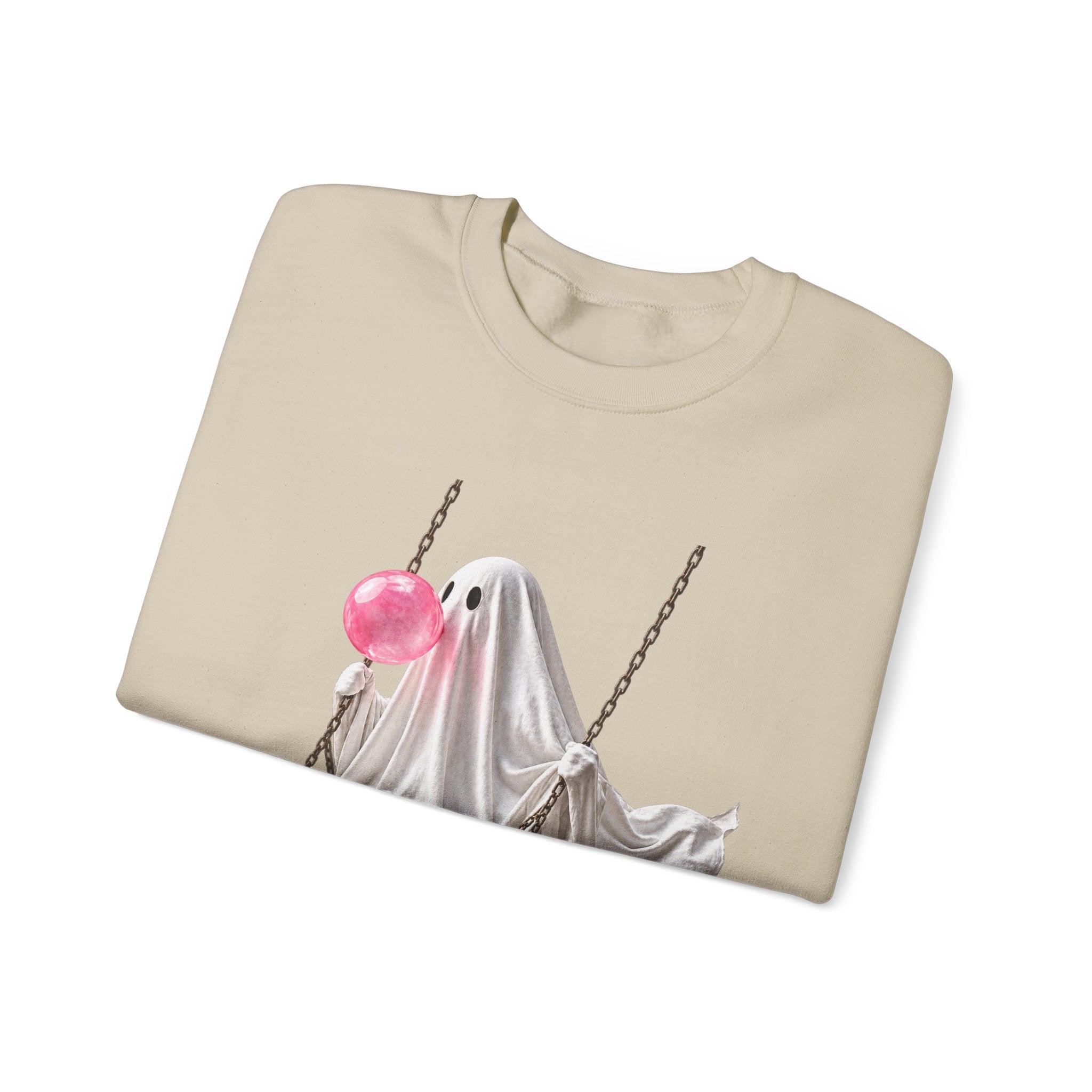 Bubblegum Ghost Sweatshirt - Gildan