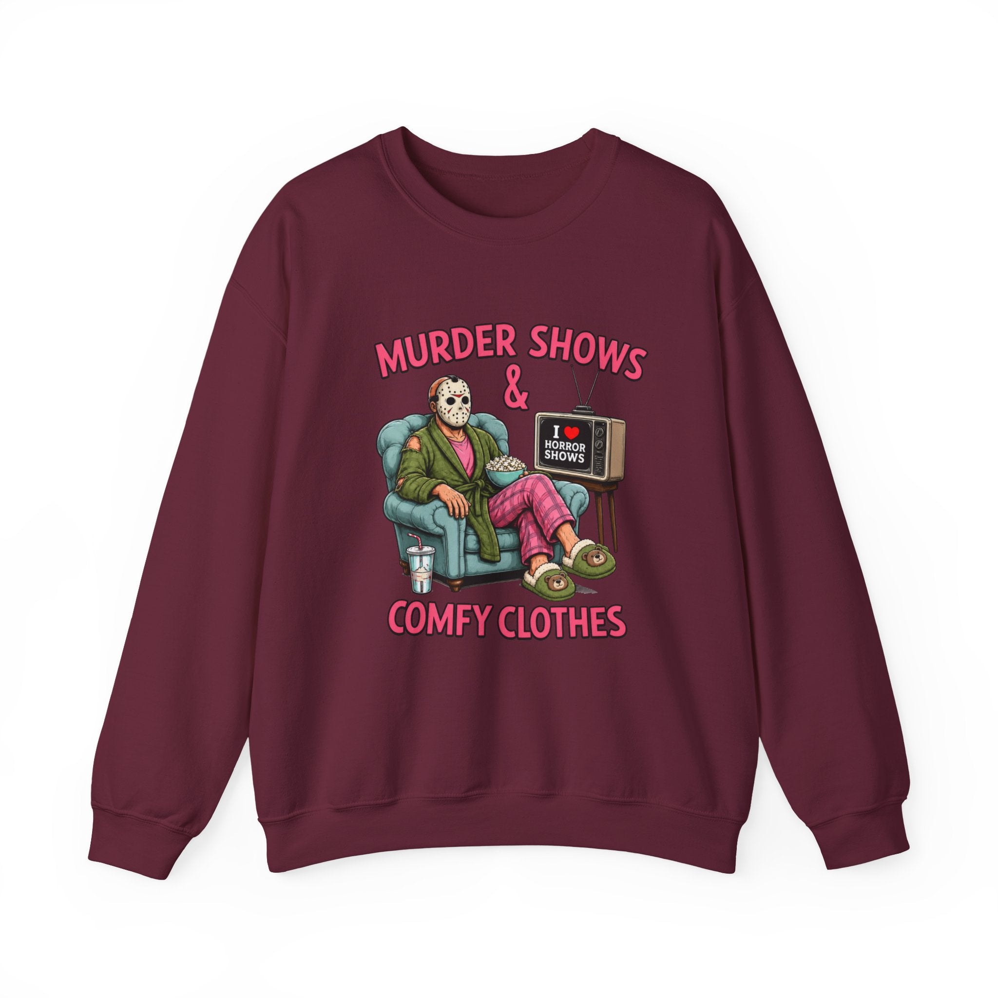 Murder Shows and Comfy Clothes Sweatshirt