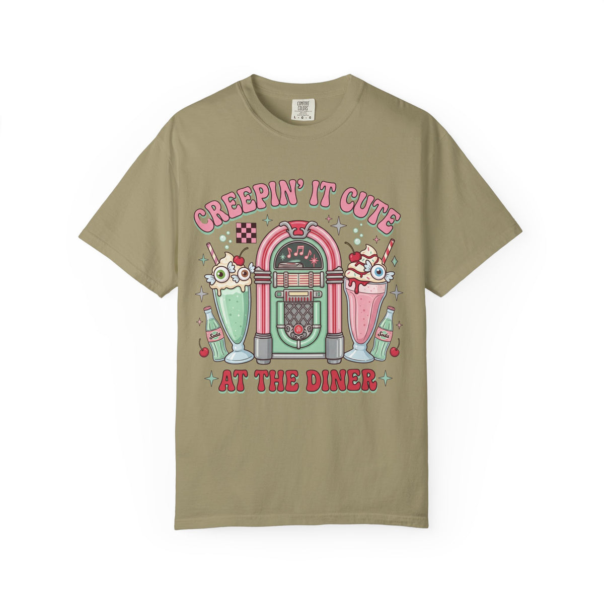 Creepin' It Cute Tee - Comfort Colors