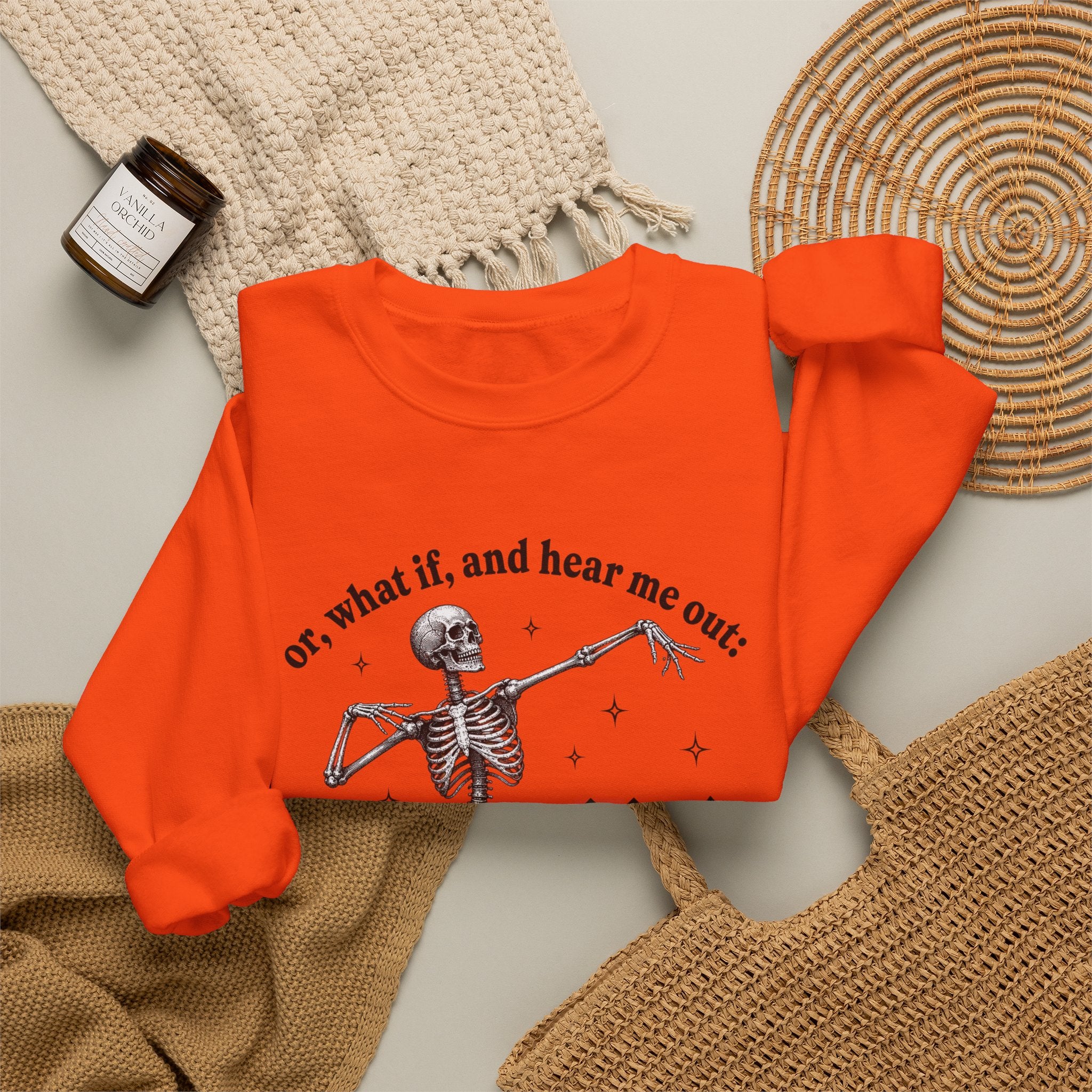 Or What If And Hear Me Out Sweatshirt - Gildan