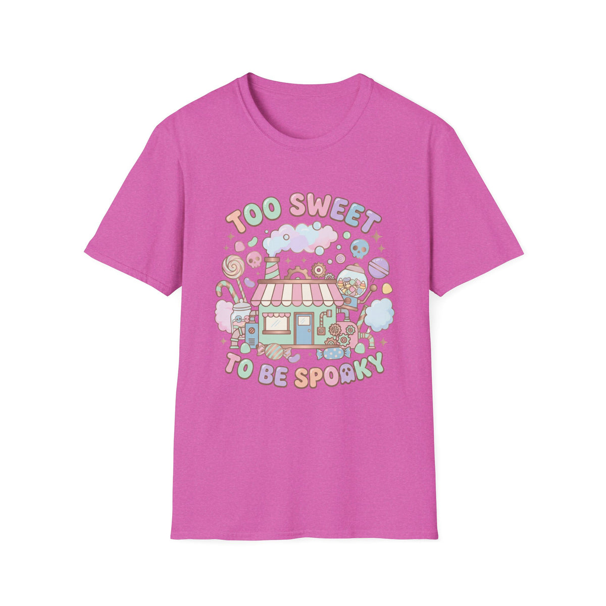 Too Sweet To Be Spooky Tee - Gildan