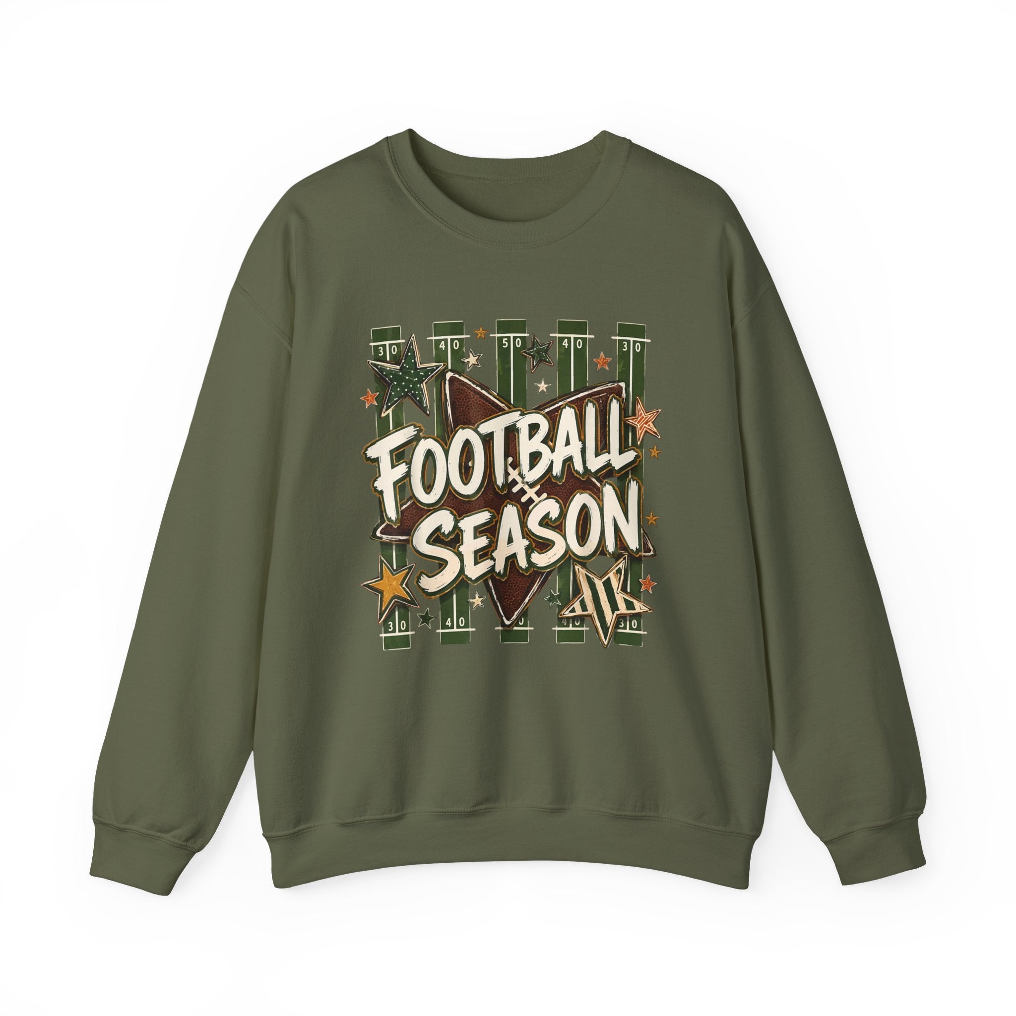 Football Season Sweatshirt - Gildan