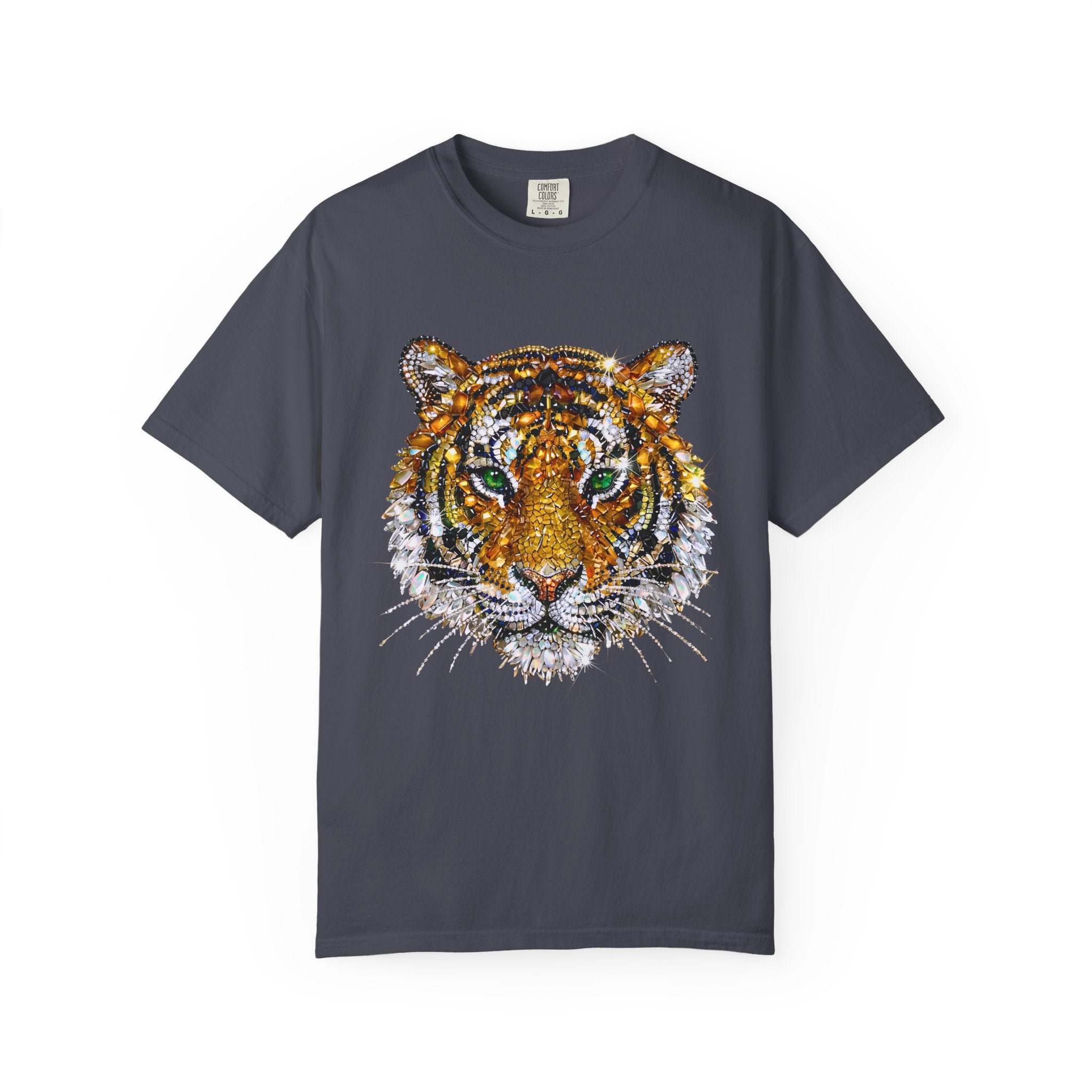 Jeweled Tiger Tee - Comfort Colors