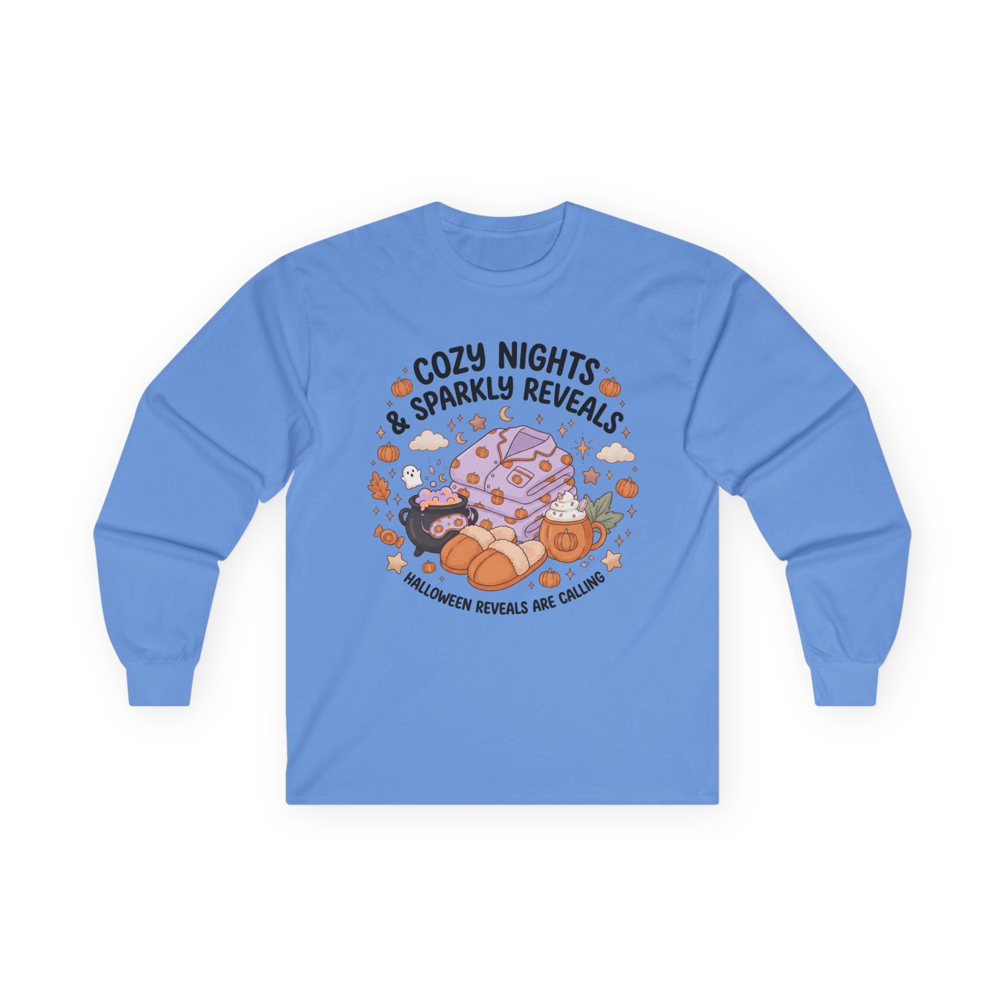 Cozy Nights Long Sleeve Tee - Gildan