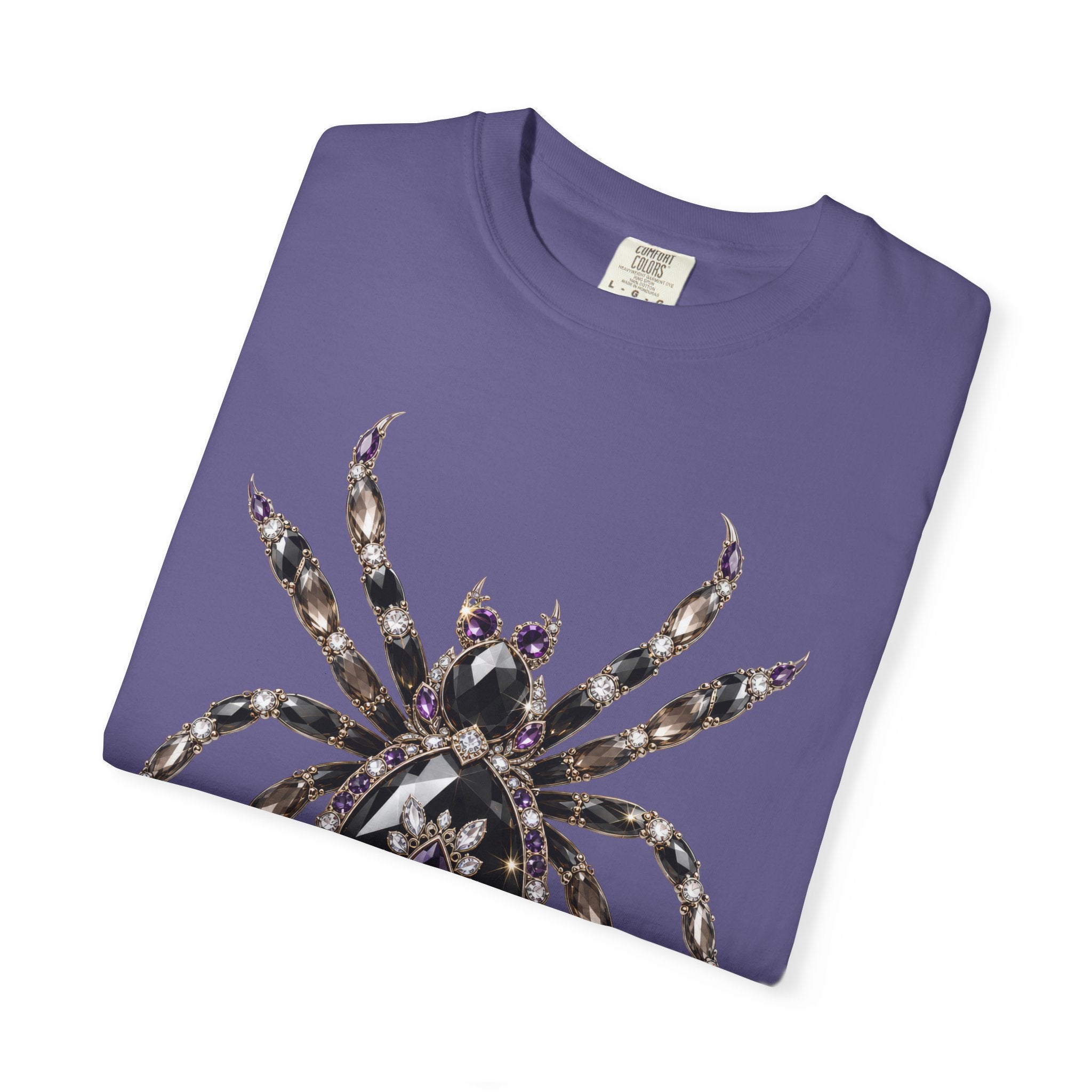 Jeweled Spider Tee - Comfort Colors