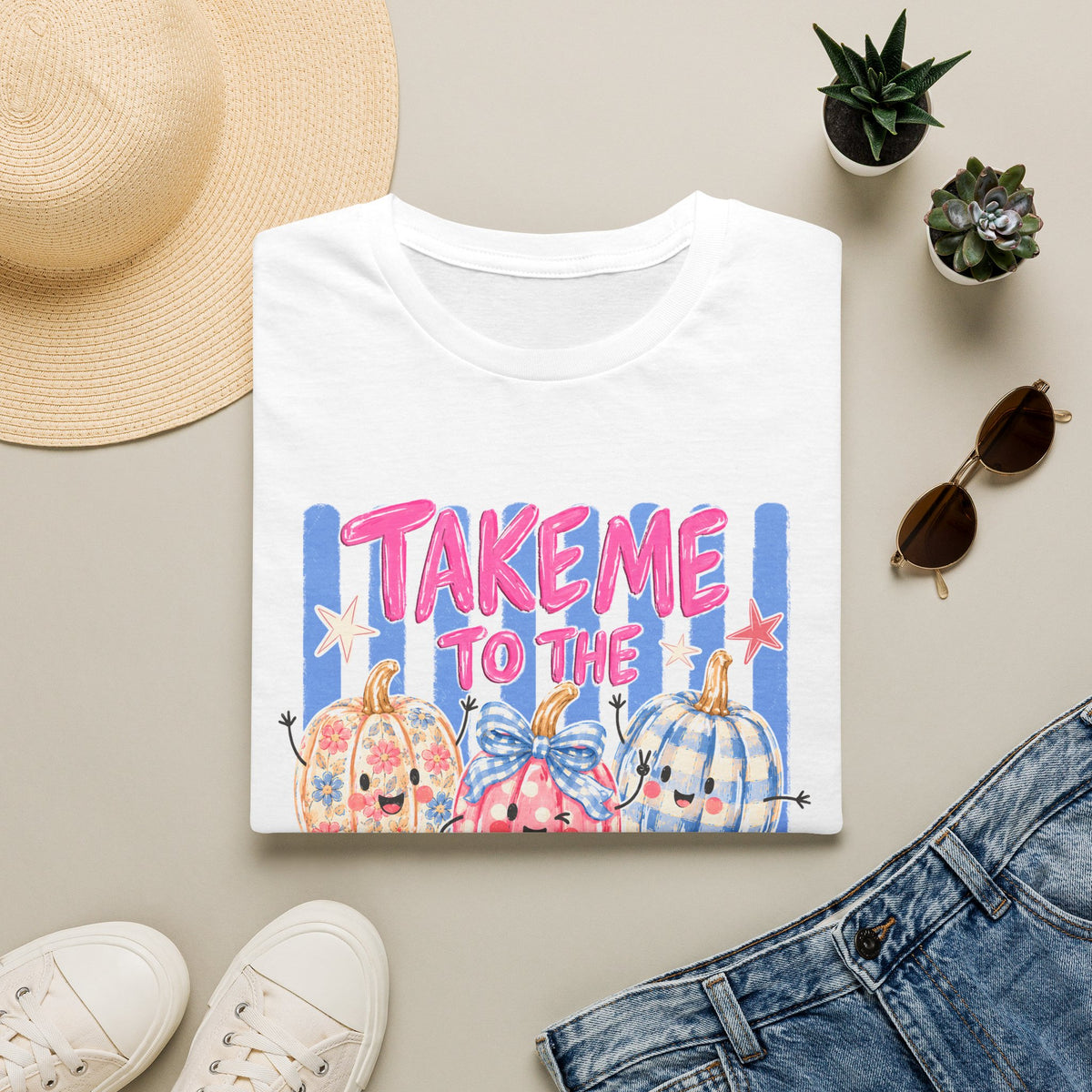 Take Me To The Pumpkin Patch Tee - Gildan