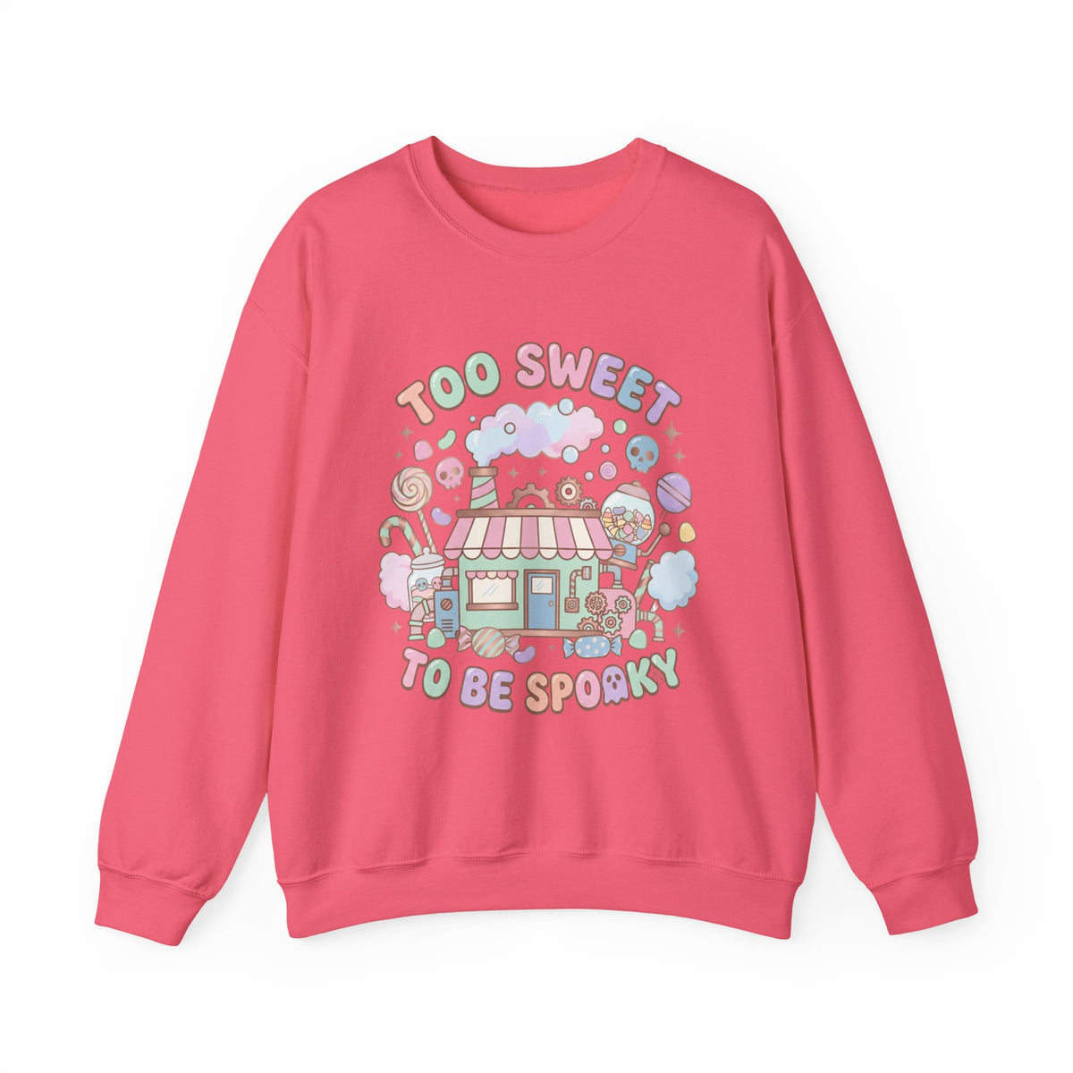 Too Sweet To Be Spooky Sweatshirt - Gildan