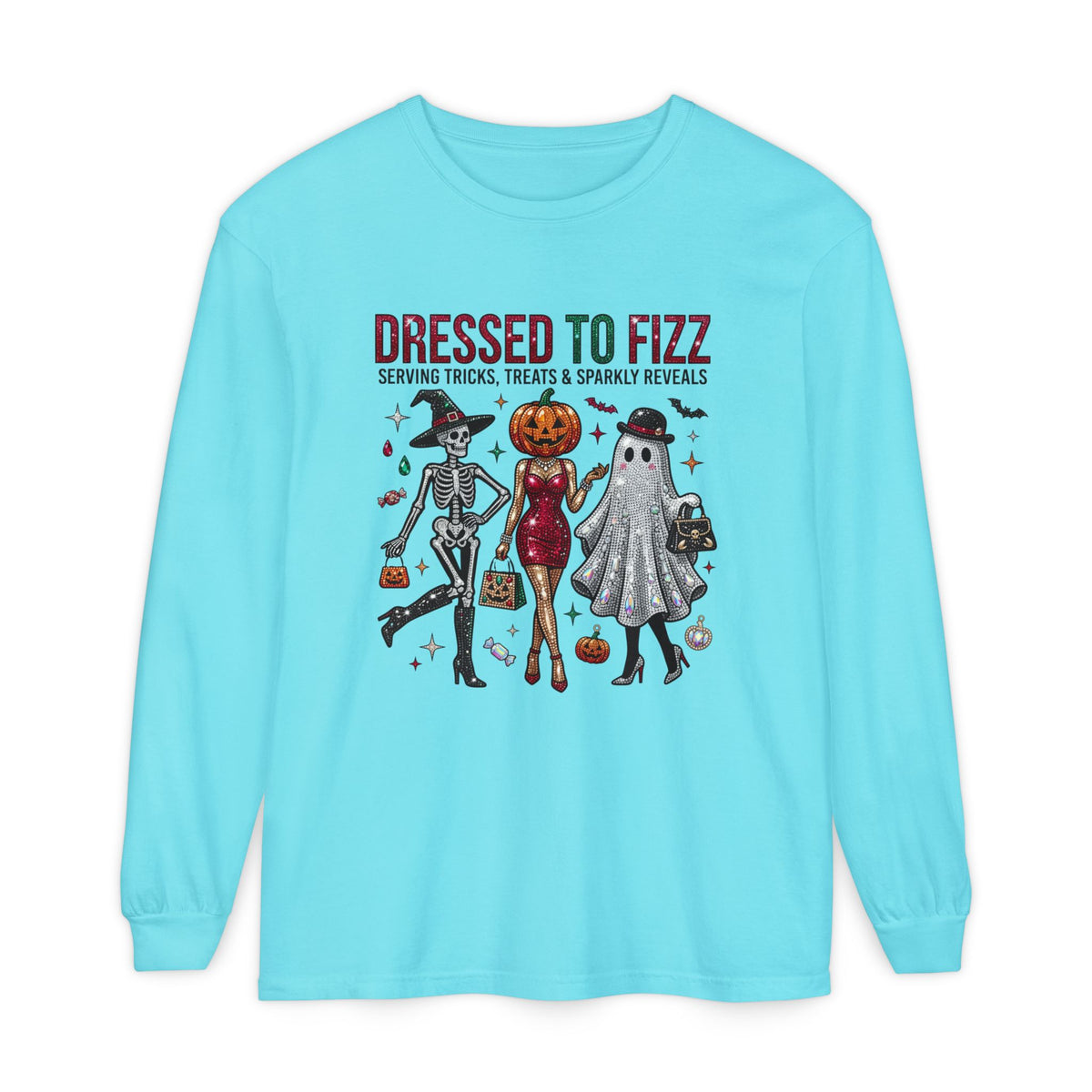Dressed To Fizz Long Sleeve - Comfort Colors