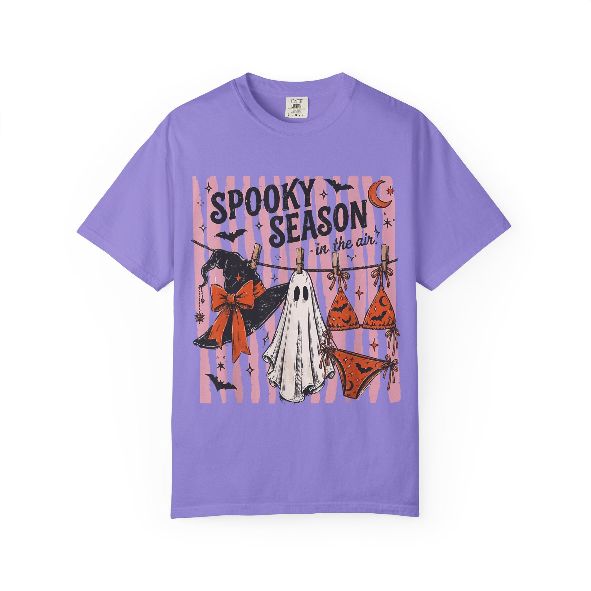 Spooky Season In The Air Tee - Comfort Colors