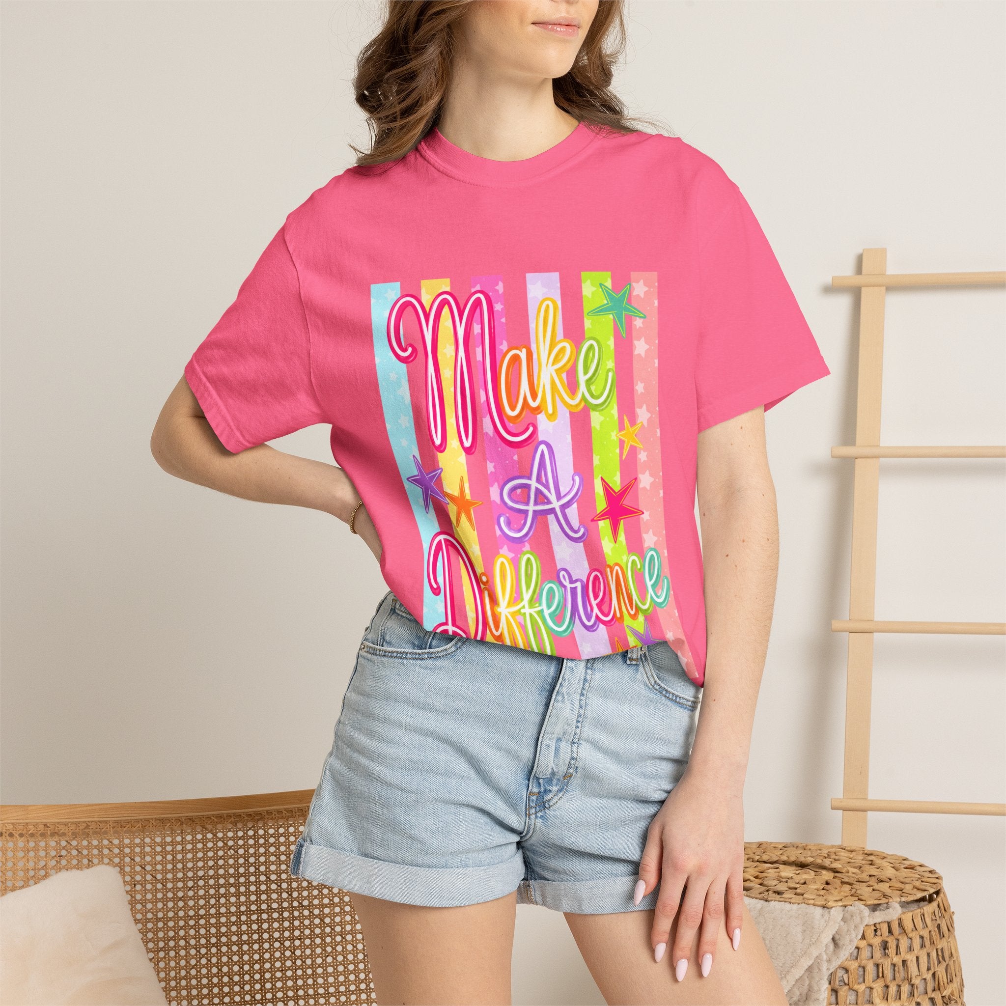 Make a Difference Tee - Comfort Colors
