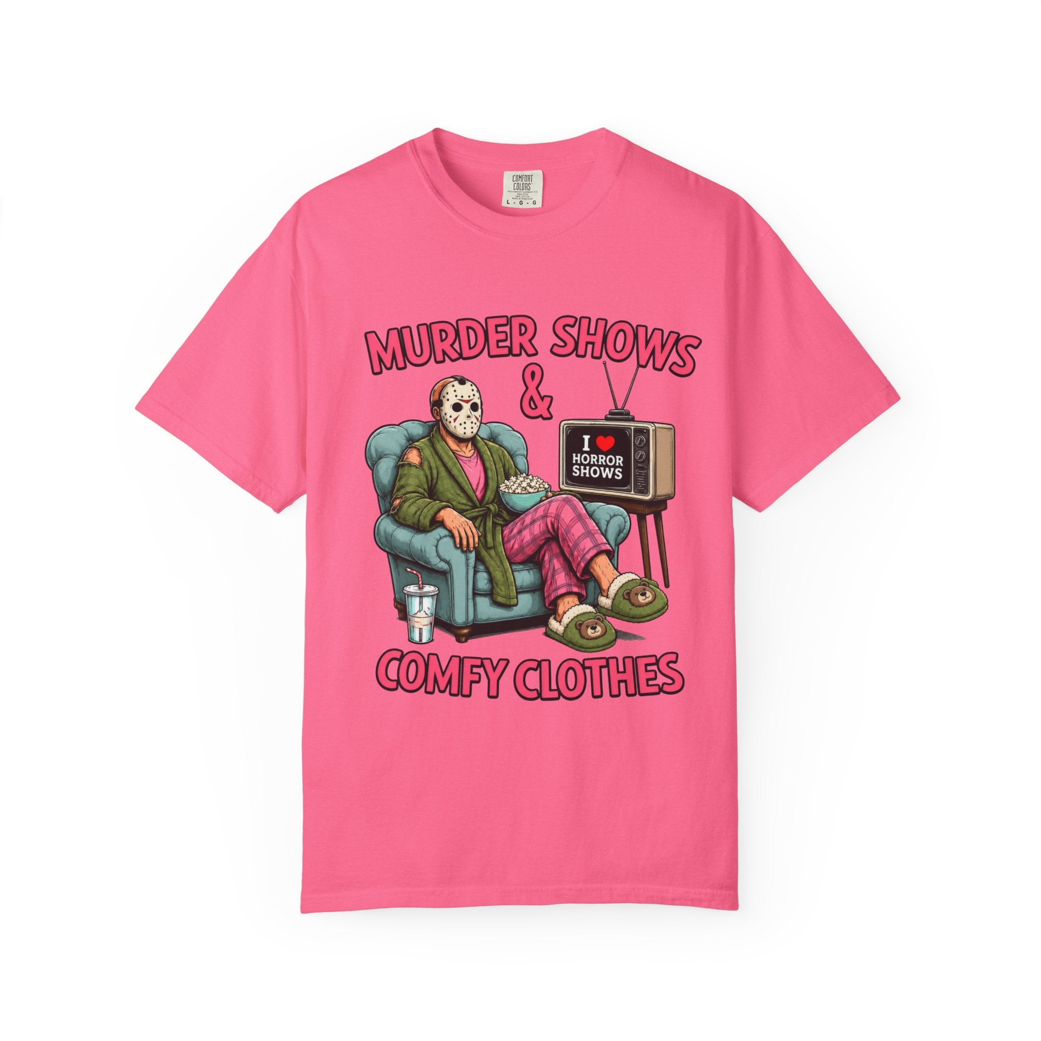 Murder Shows and Comfy Clothes T-shirt - Comfort colors