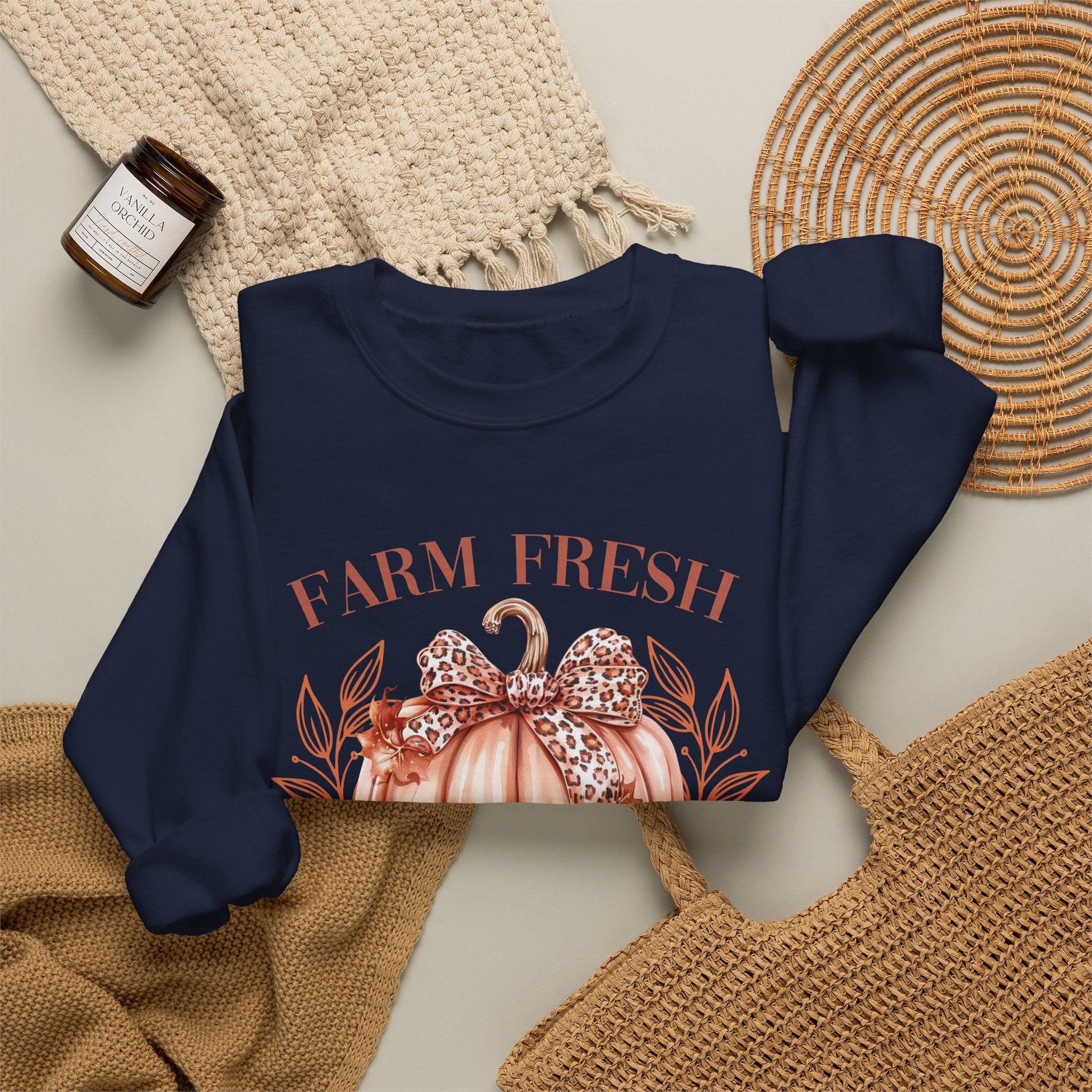 Farm Fresh Pumpkins Sweatshirt - Gildan