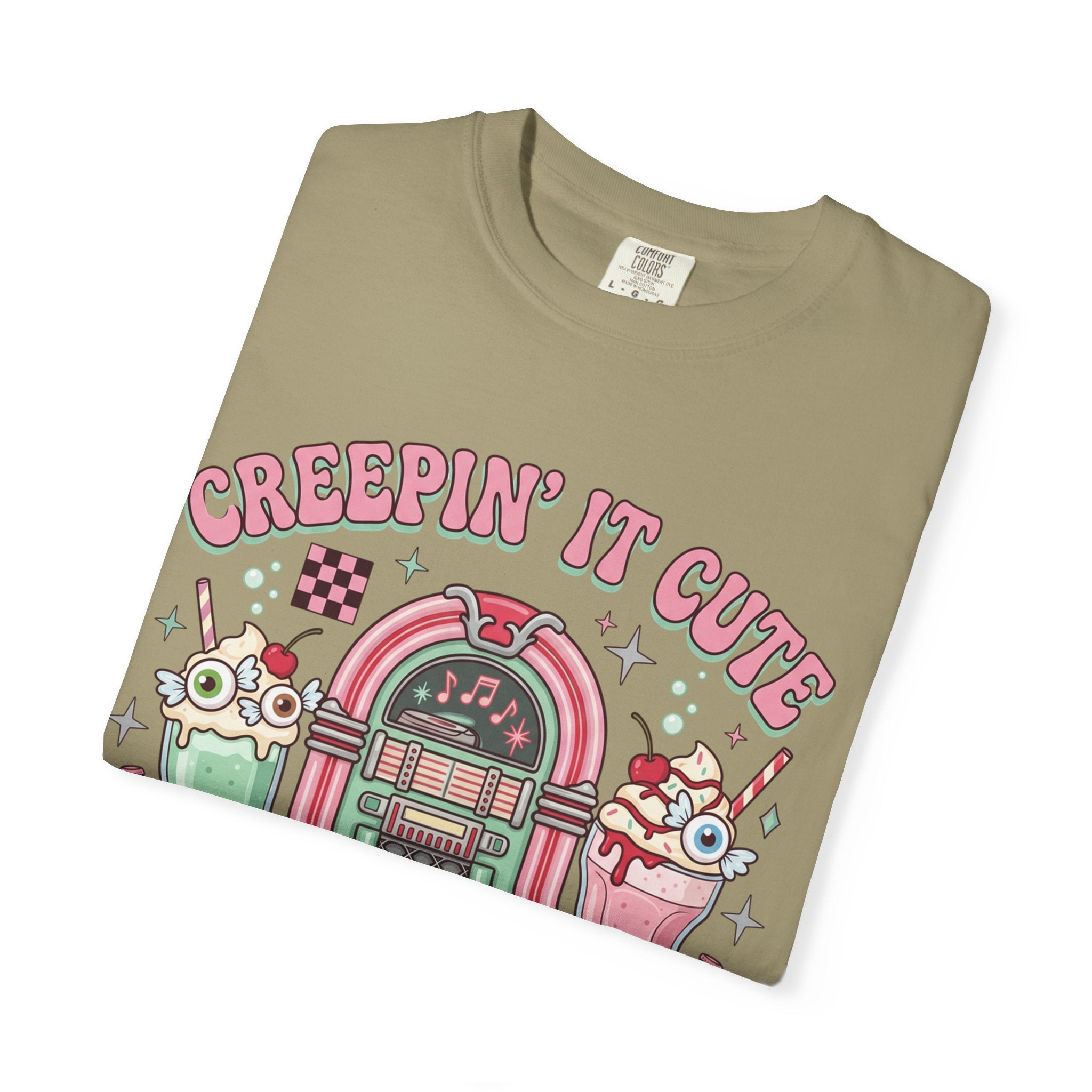 Creepin' It Cute Tee - Comfort Colors