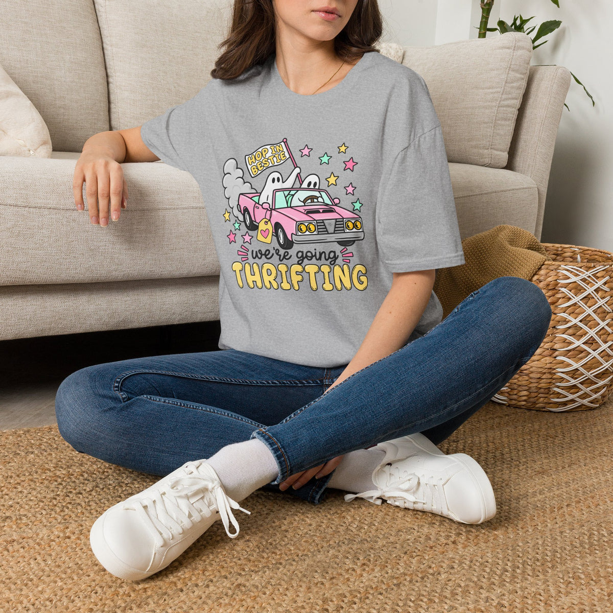 Hop In Bestie Tee - Gildan