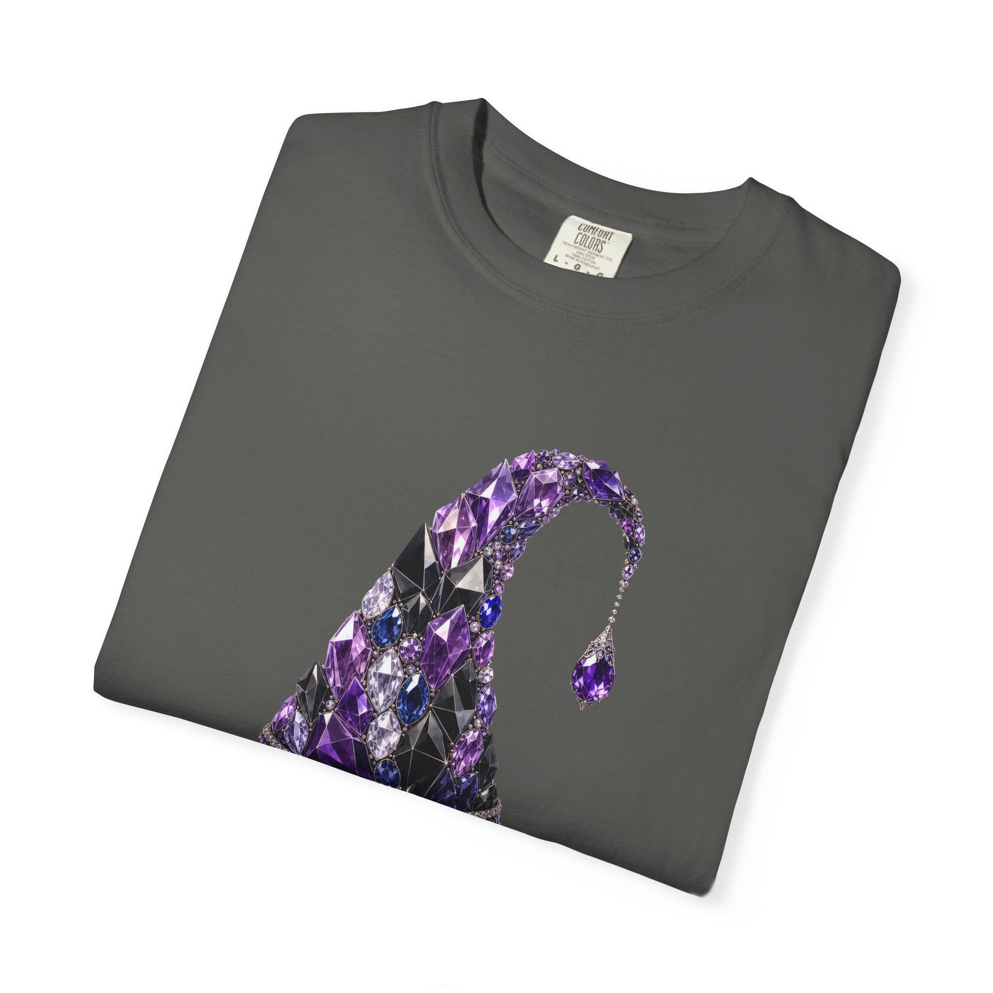 Jeweled Witches Hat Tee - Comfort Colors