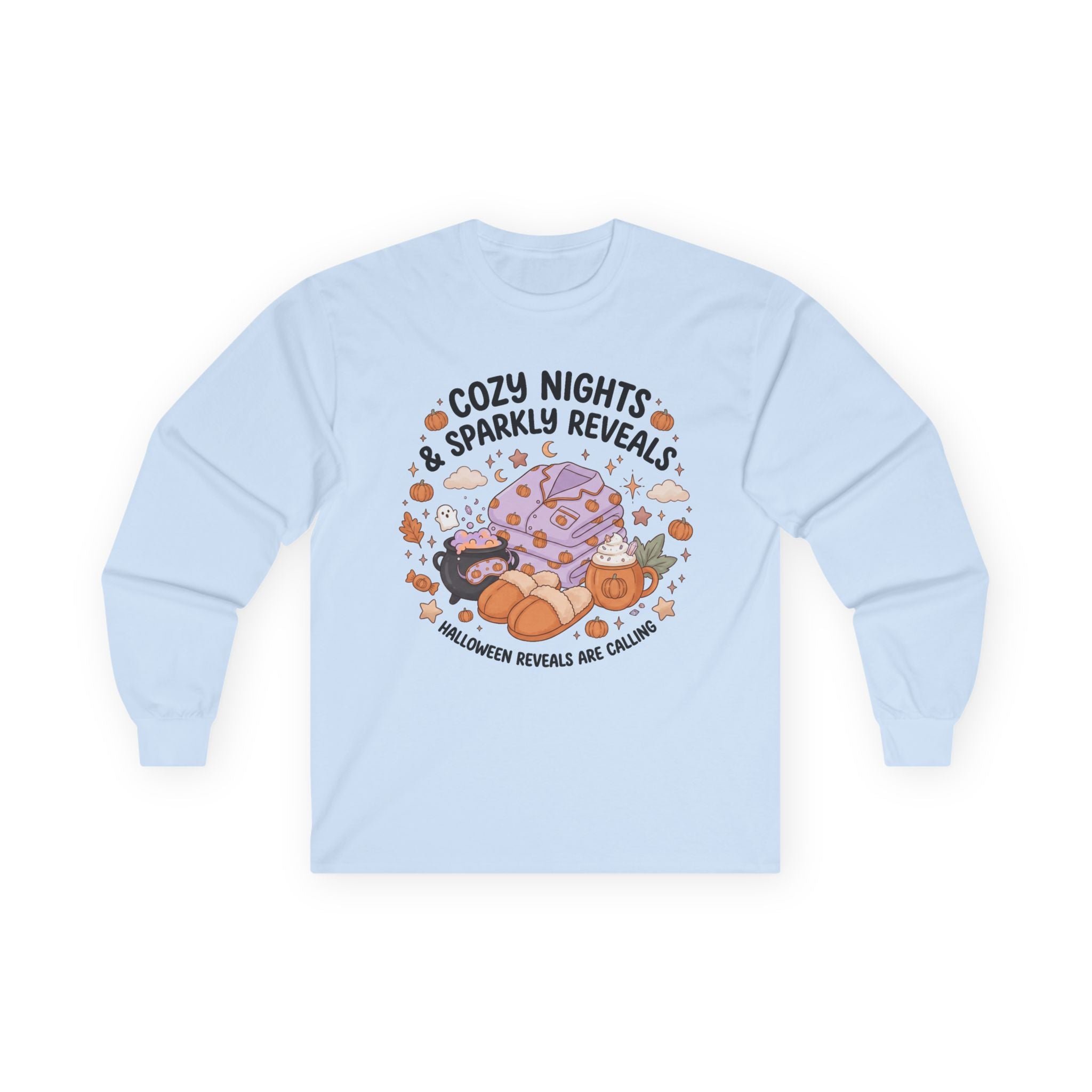 Cozy Nights Long Sleeve Tee - Gildan