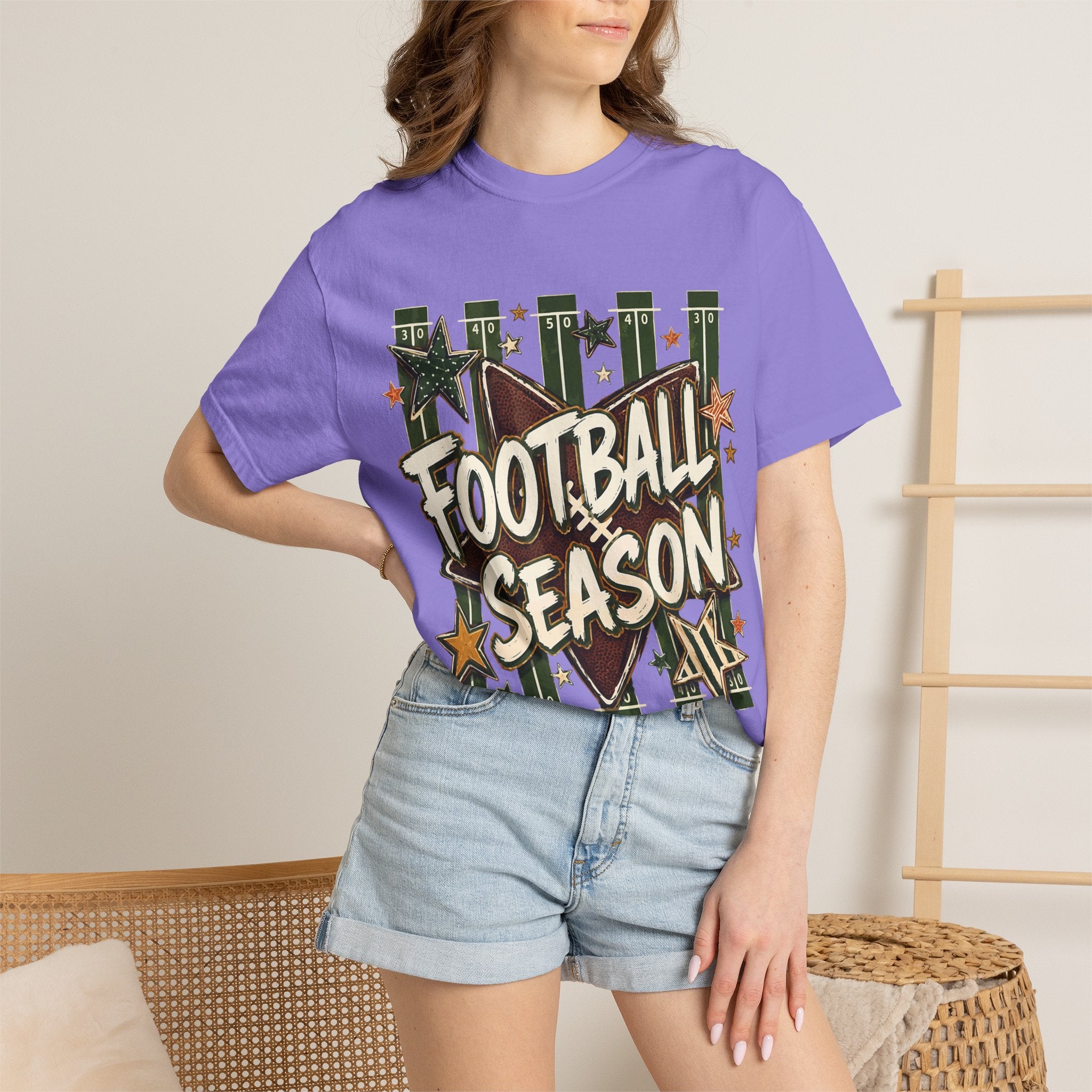 Football Season Tee - Comfort Colors