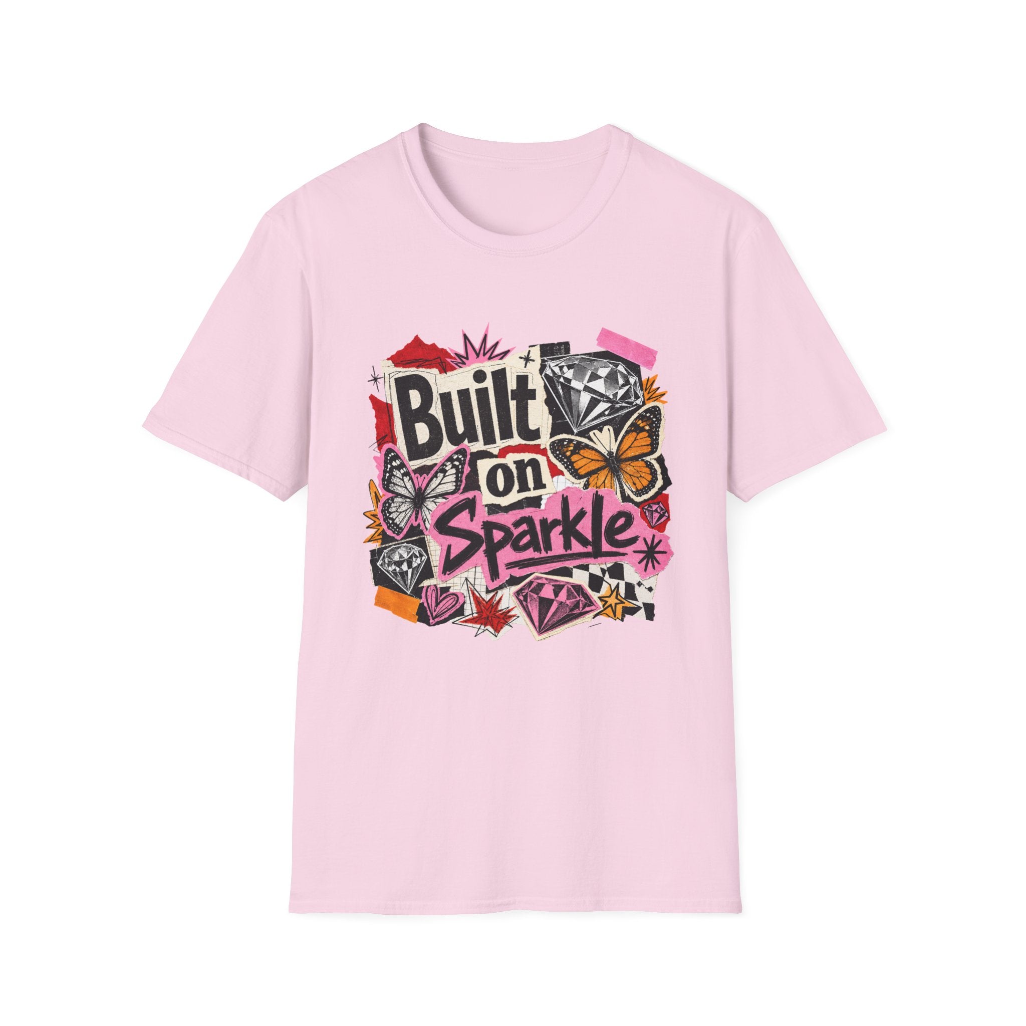 Built on Sparkle Tee - Gildan