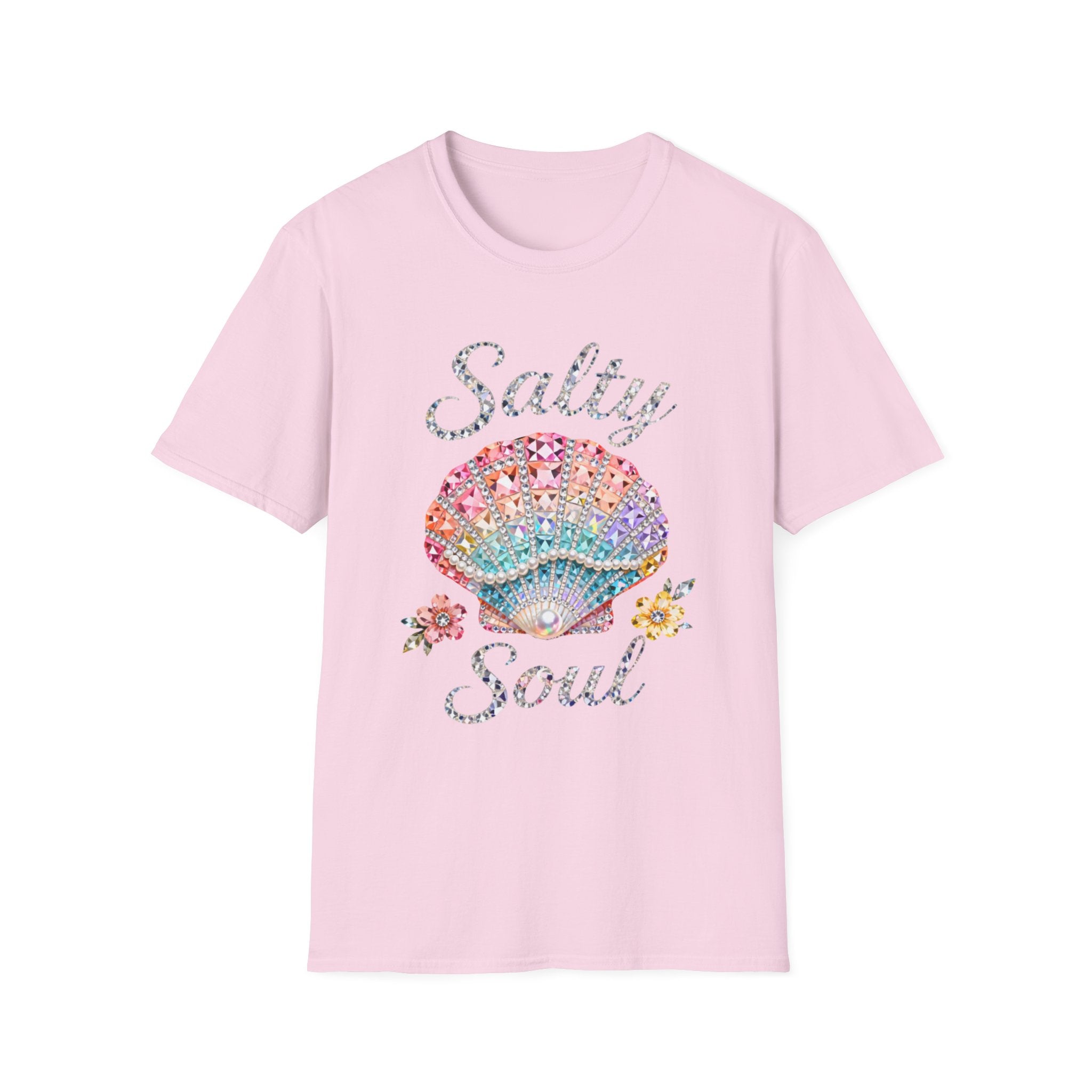 Salty Soul Jewel Tee - Gildan