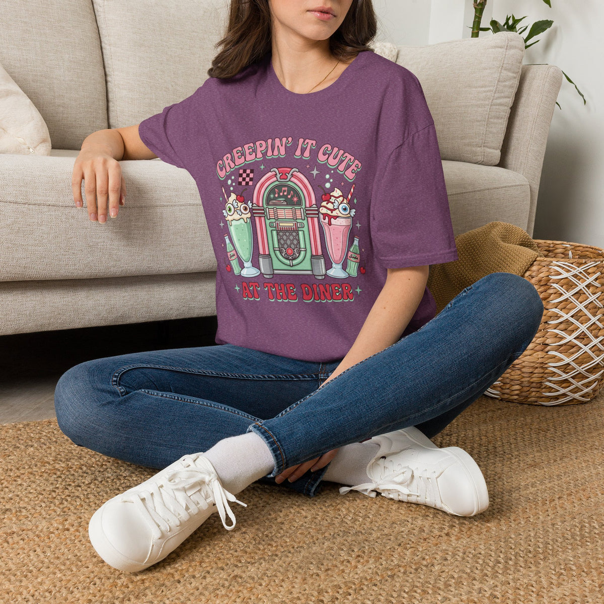 Creepin' It Cute Tee - Gildan