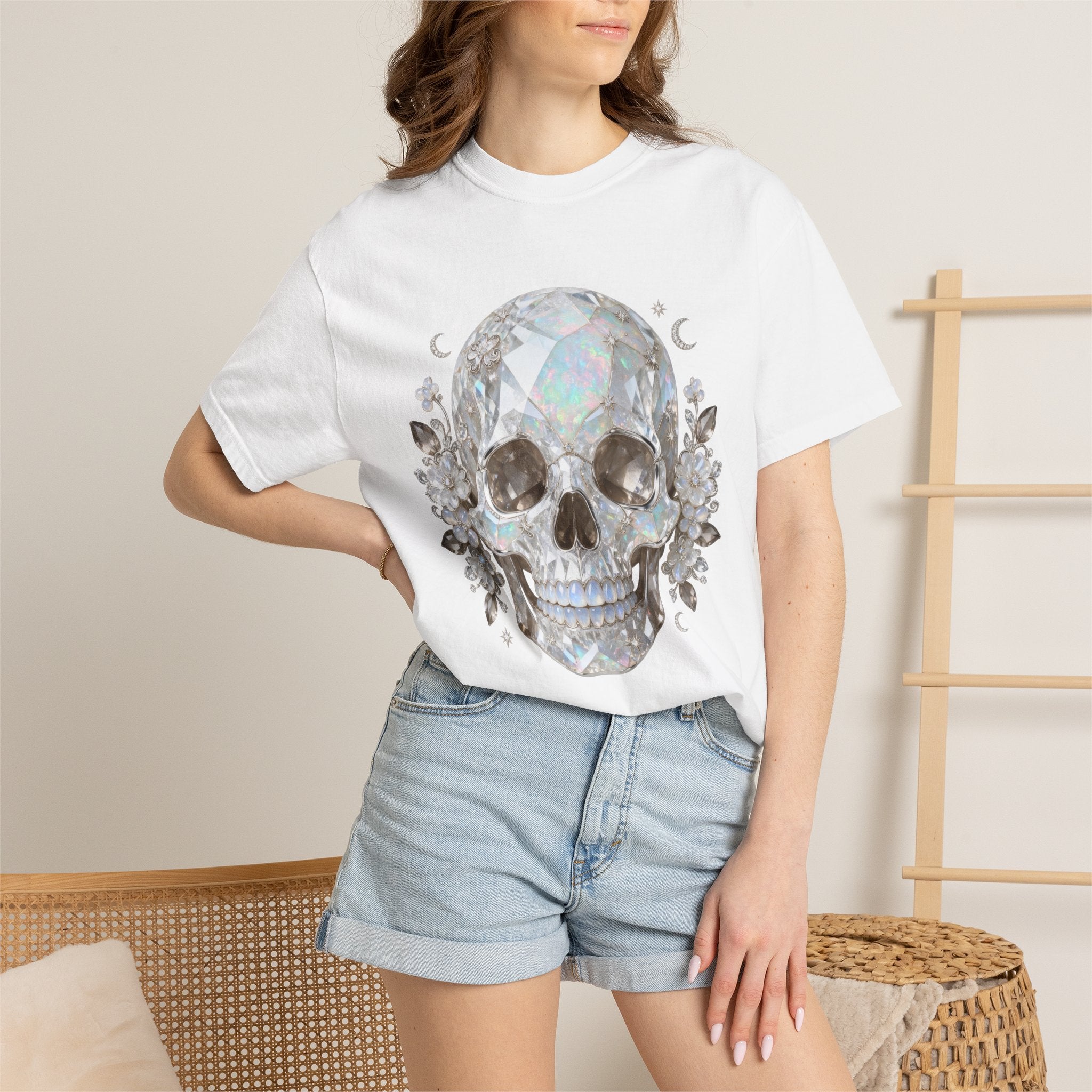 Moonstone Skull Tee - Comfort Colors