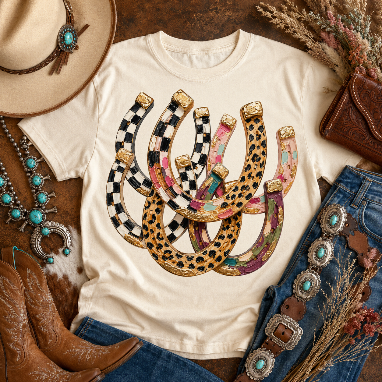 Lucky in the Wild Tee - Comfort Colors
