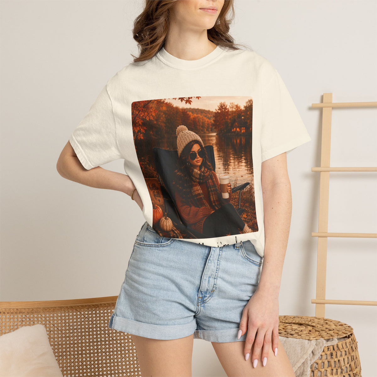 Mentally I'm Here Tee - Comfort Colors