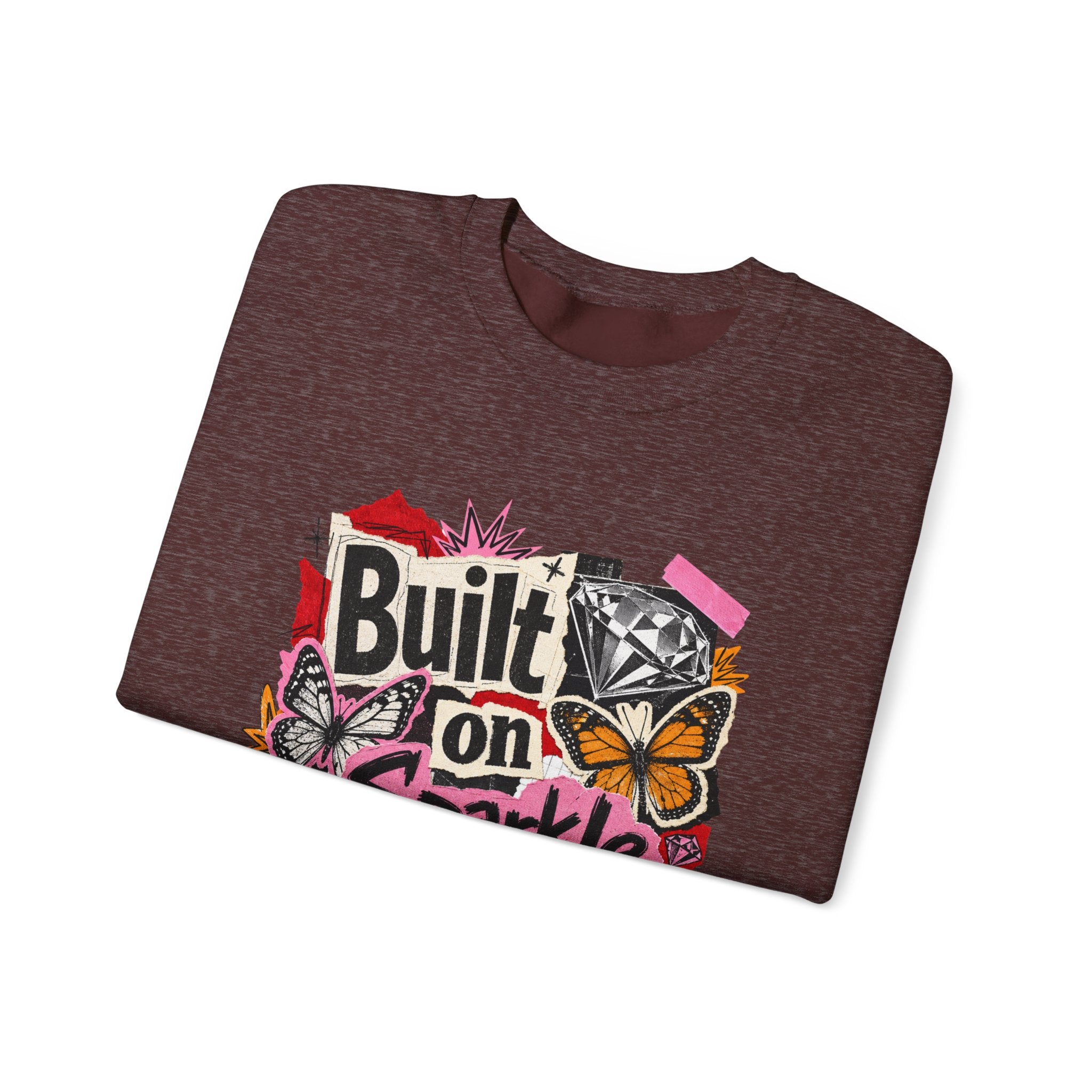Built on Sparkle Sweatshirt - Gildan