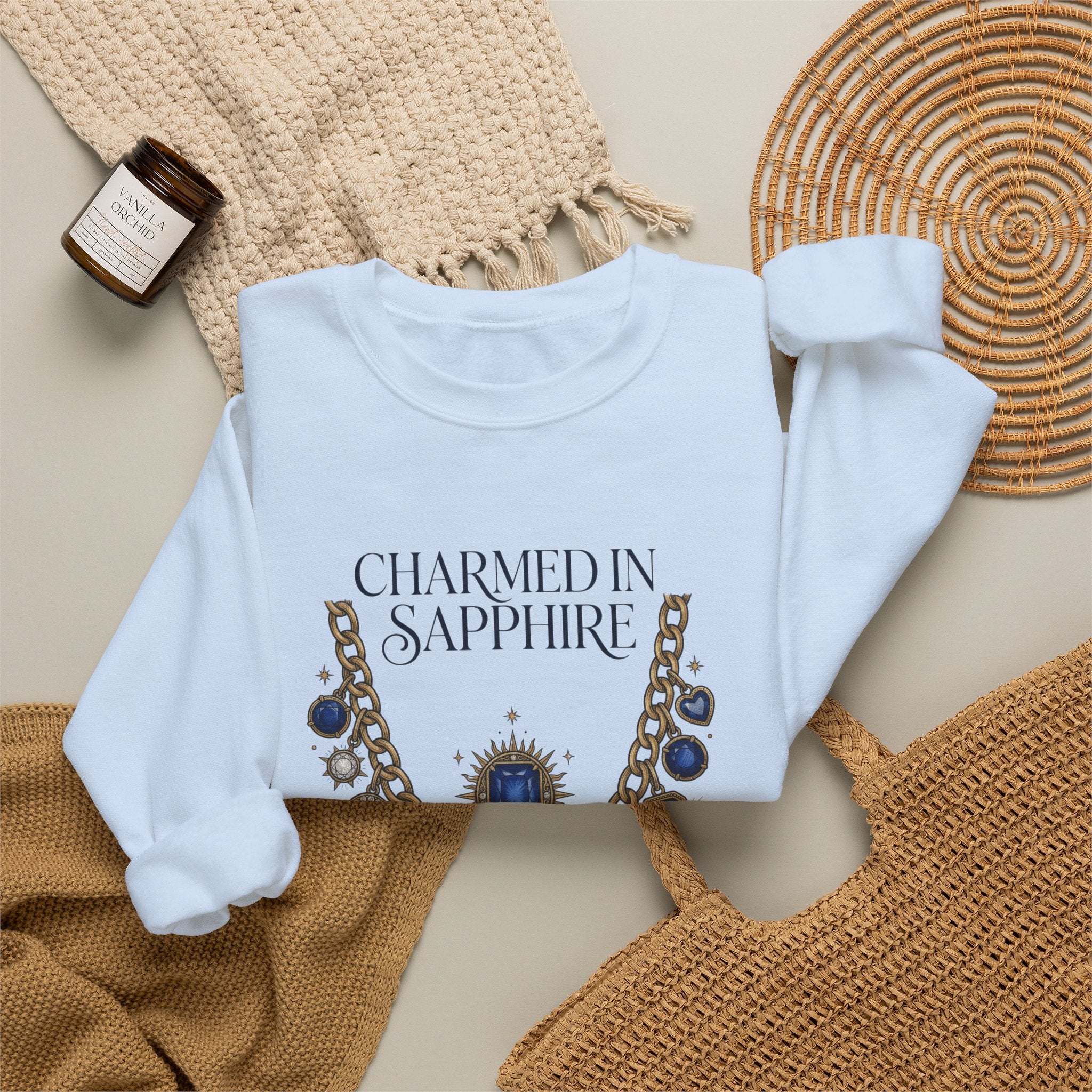 Charmed in Sapphire Sweatshirt - Gildan