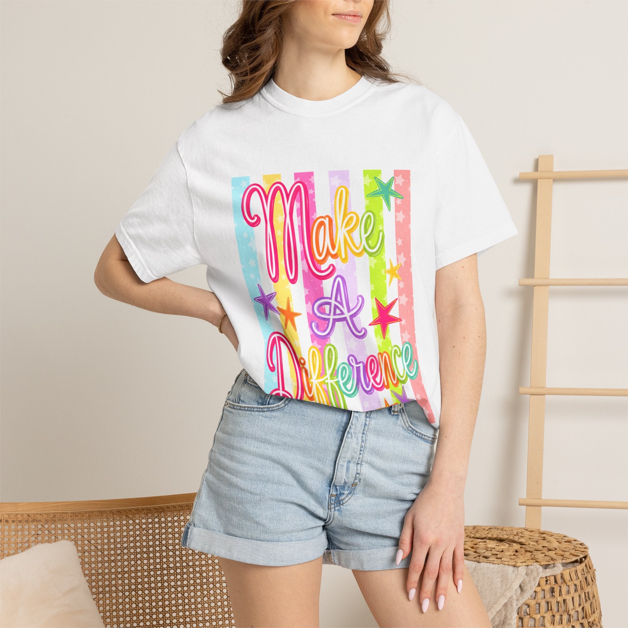 Make a Difference Tee - Comfort Colors