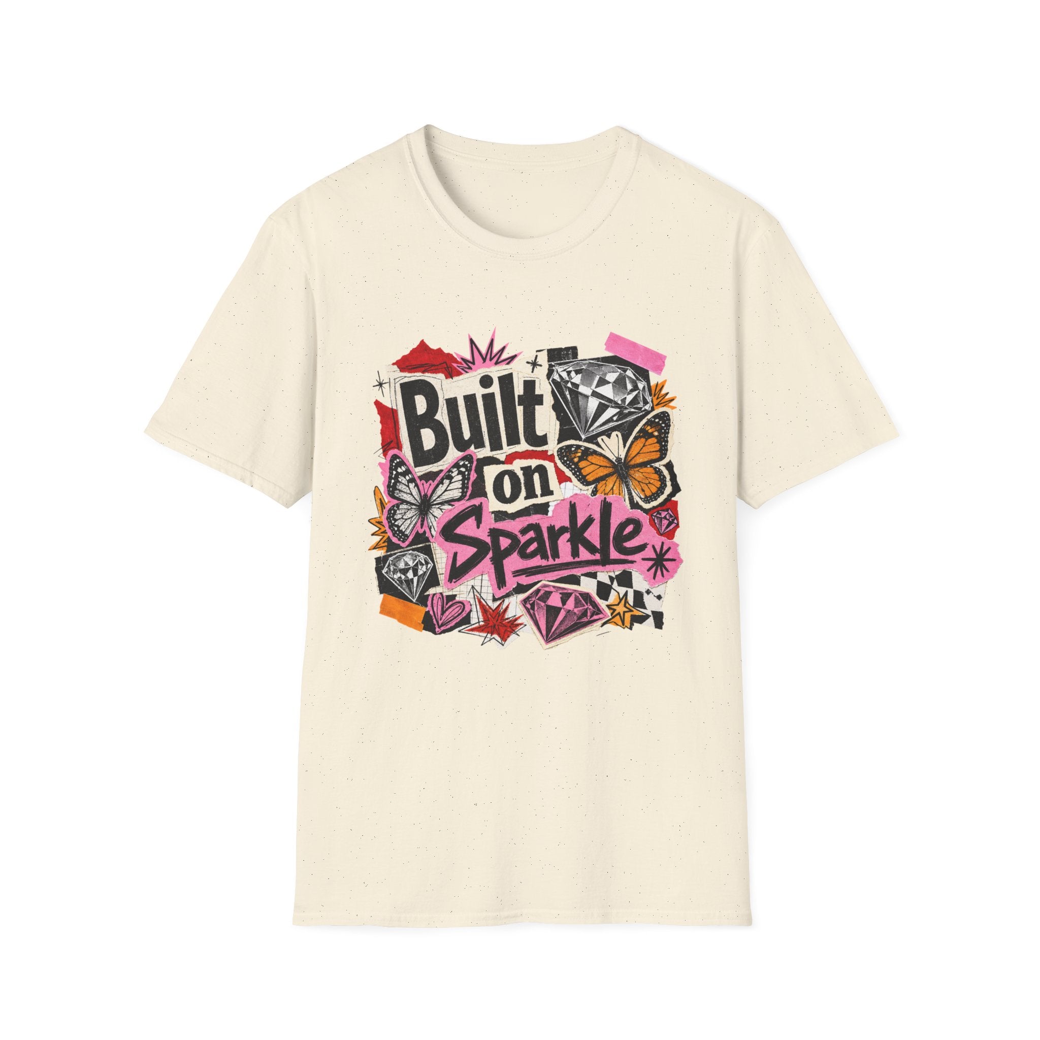 Built on Sparkle Tee - Gildan