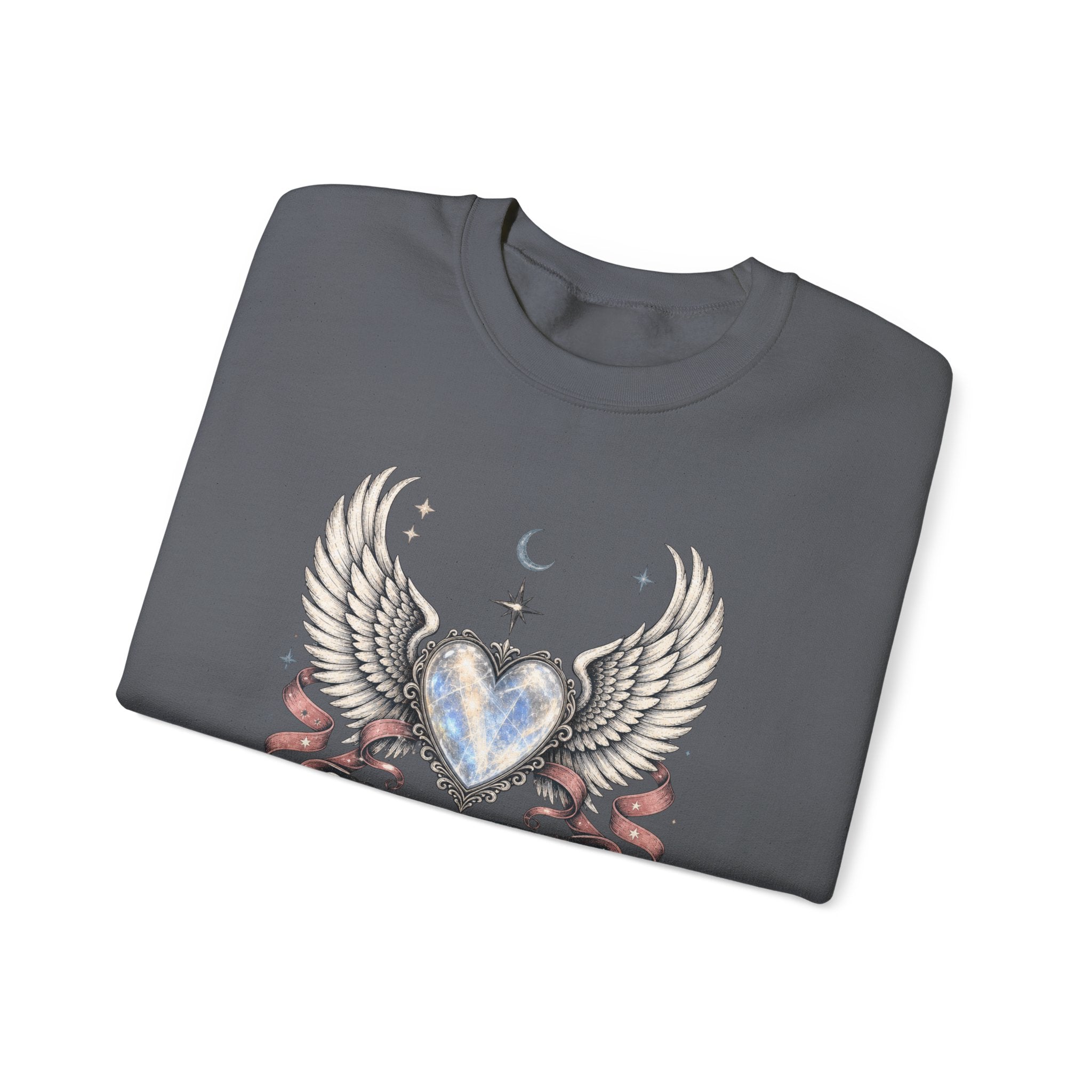 Soft Heart Strong Wings Sweatshirt - Gildan