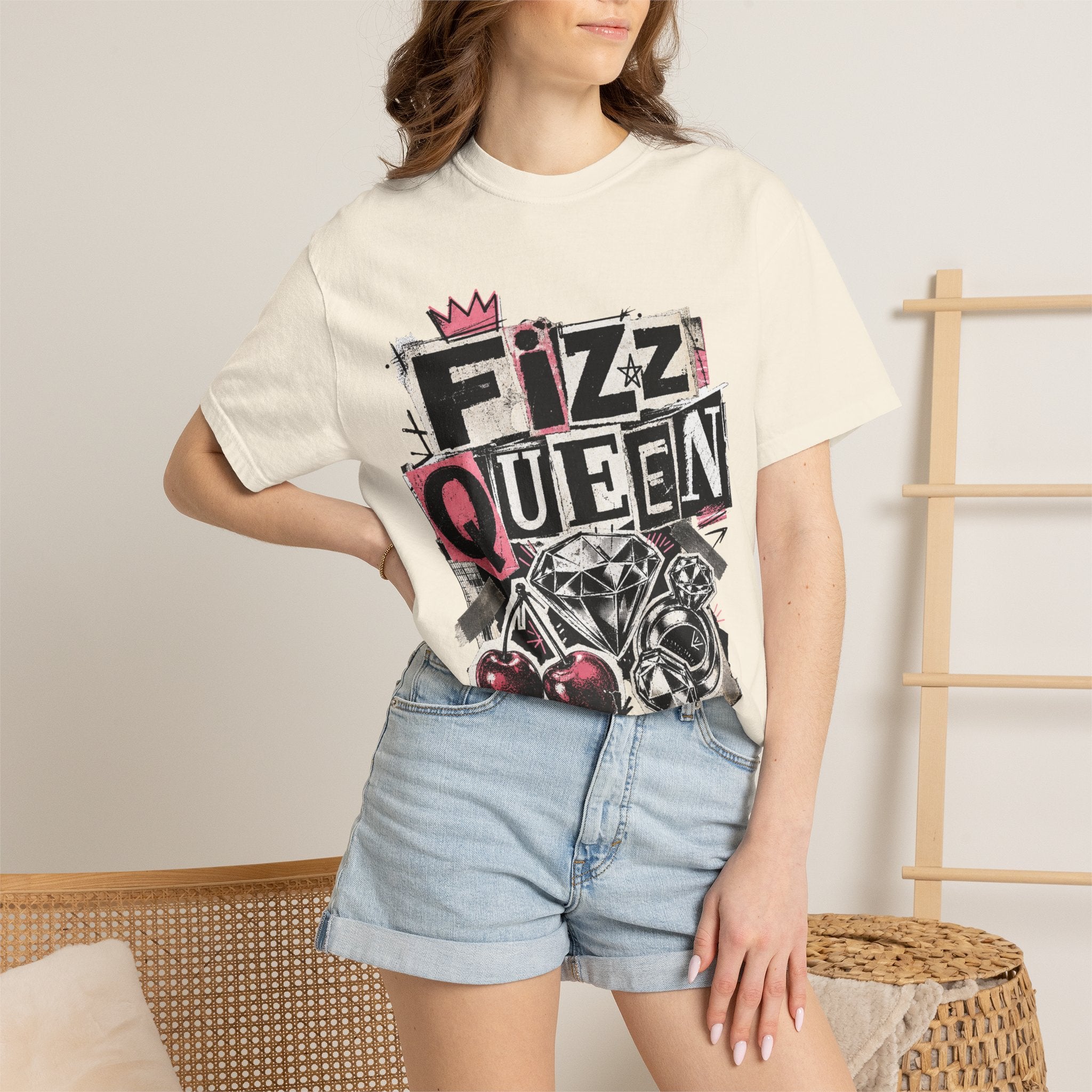Fizz Queen Tee - Comfort Colors