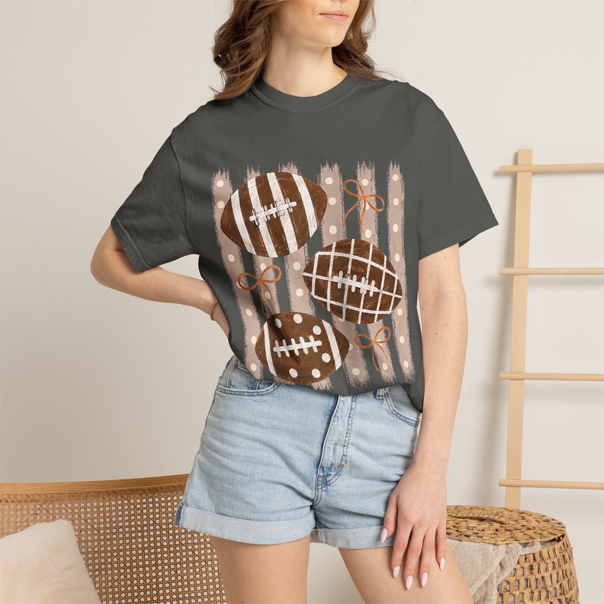Football Time Tee - Comfort Colors