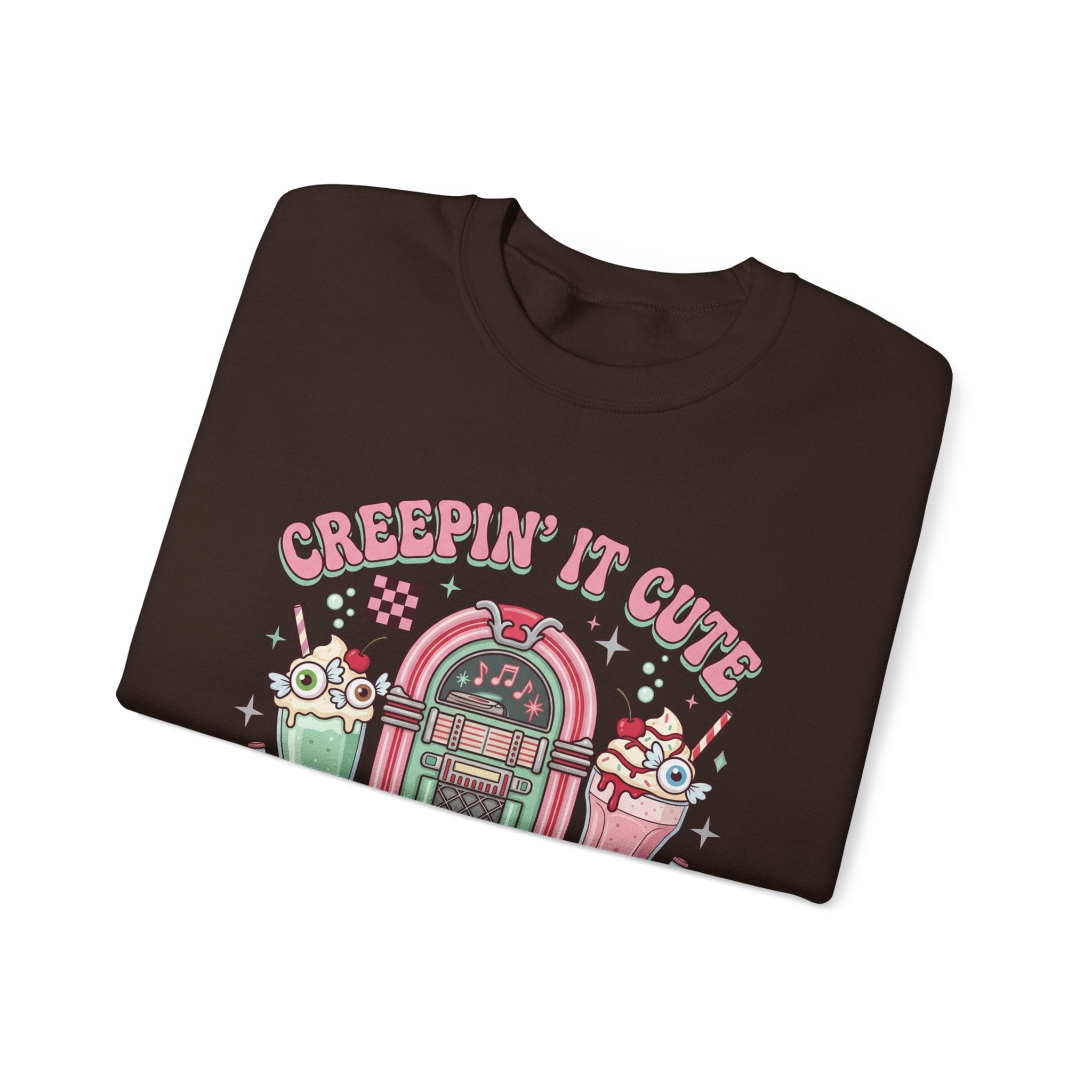 Creepin' It Cute Sweatshirt - Gildan