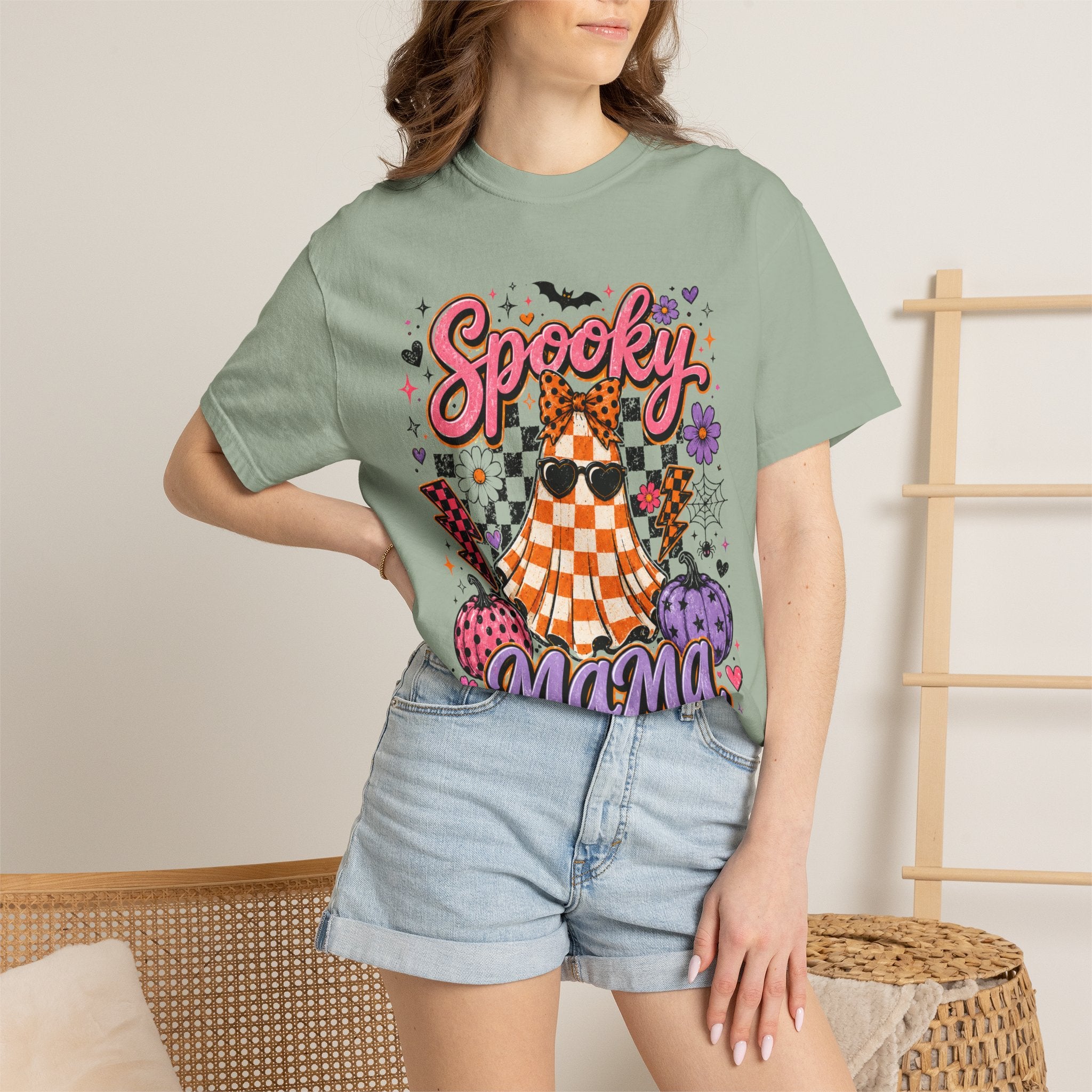Spooky Mama Tee - Comfort Colors
