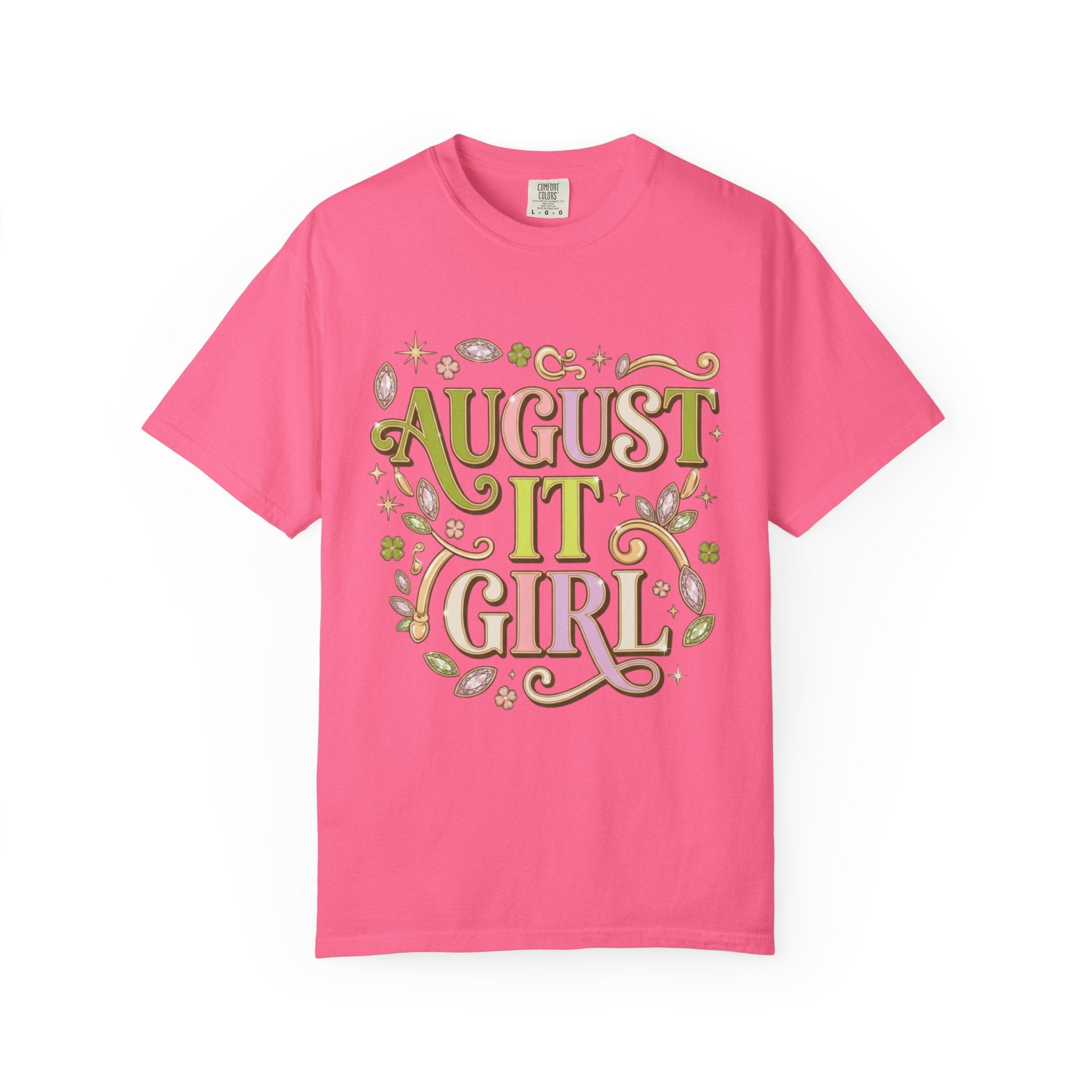 August It Girl Tee - Comfort Colors