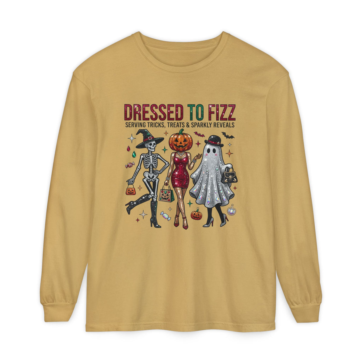 Dressed To Fizz Long Sleeve - Comfort Colors