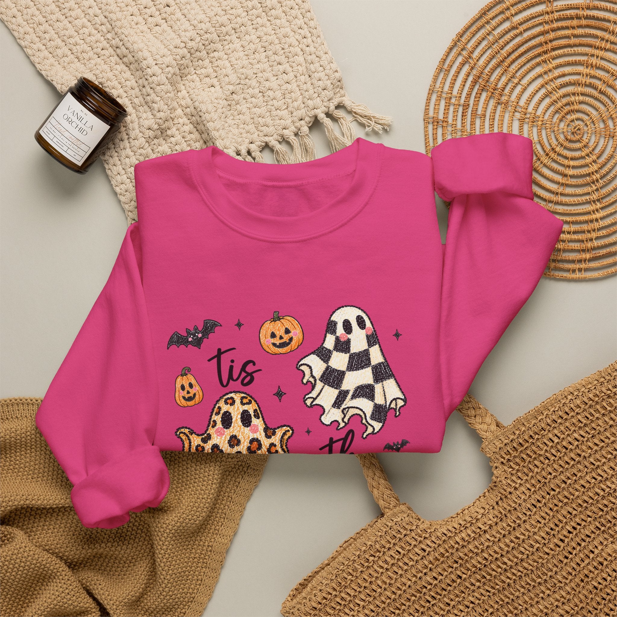 Tis The Season Halloween Sweatshirt - Gildan