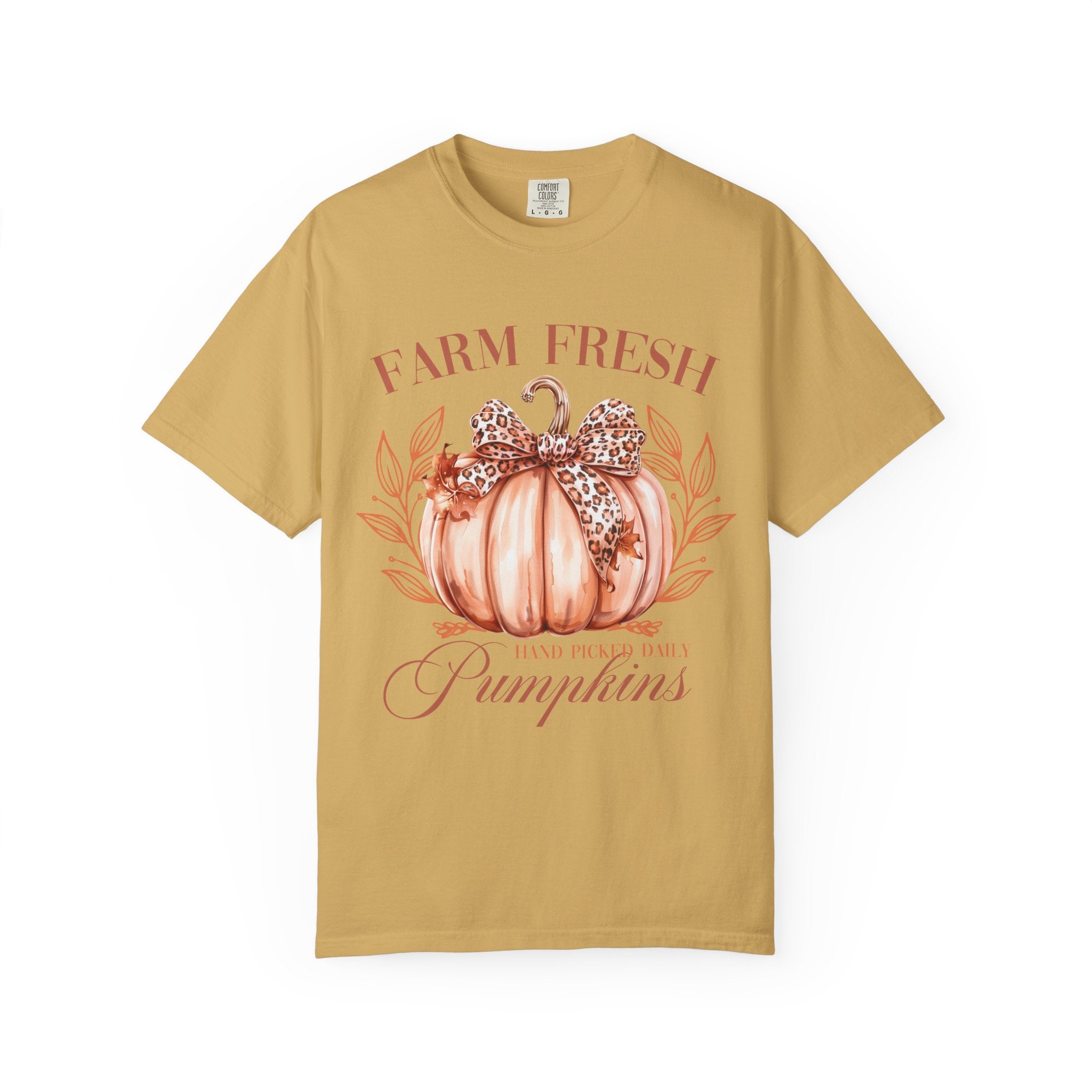 Farm Fresh Pumpkins Tee - Comfort Colors